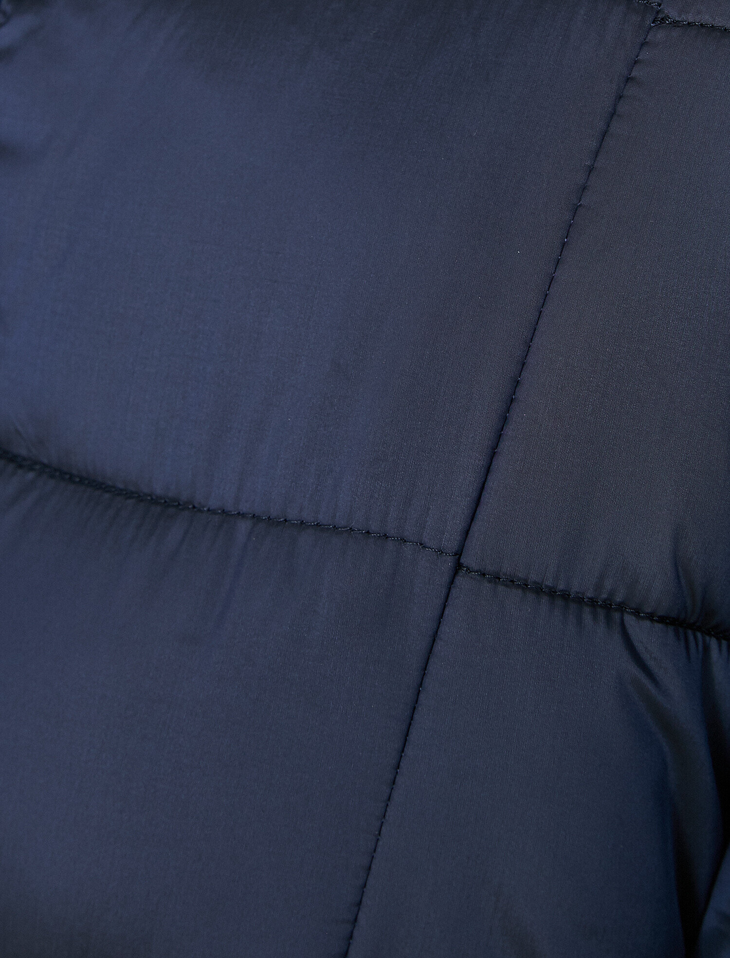   Suni Kürk Detaylı Uzun Şişme Mont