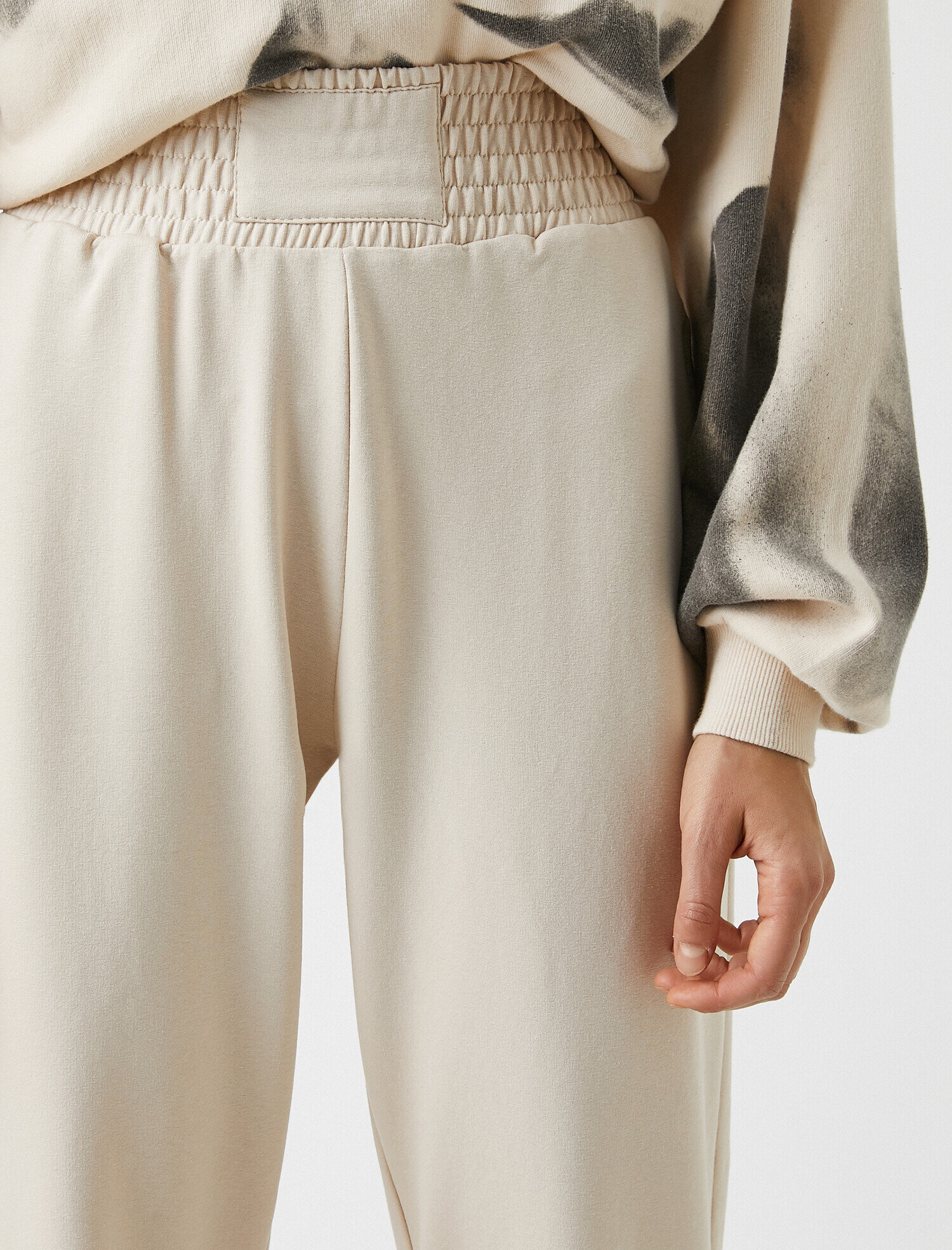   Jogger Eşofman Altı Beli Paçası Lastikli