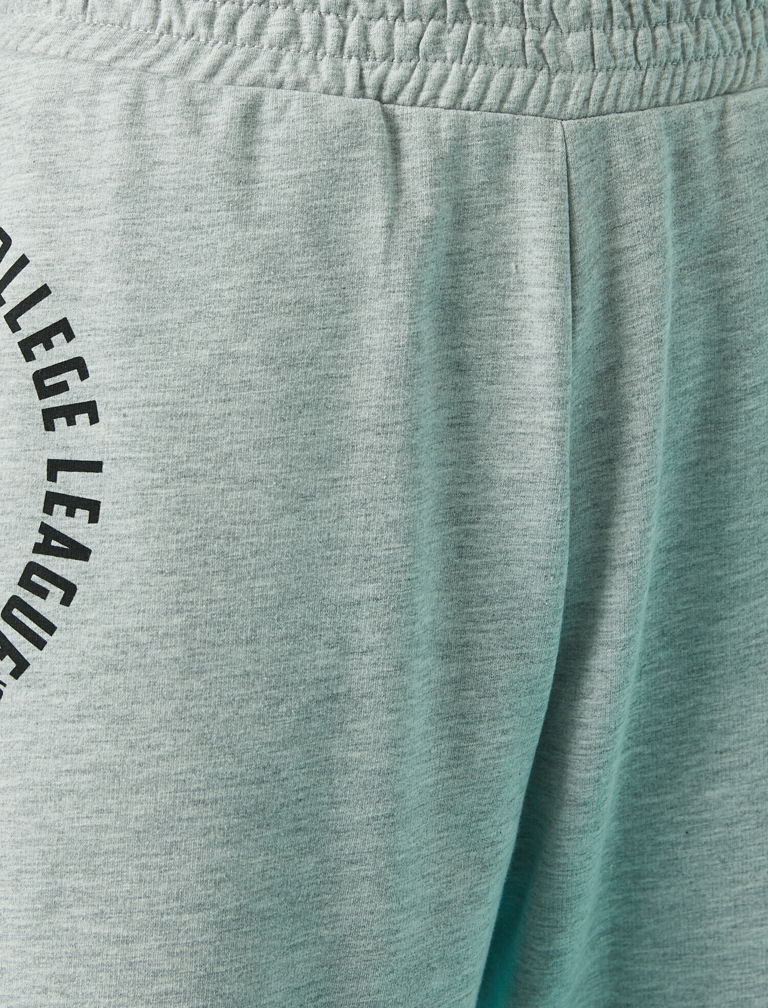   Yüksek Bel Jogger Eşofman Altı Baskılı