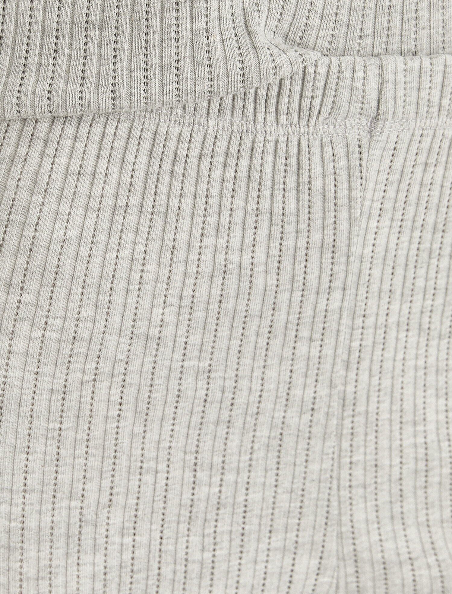   Ribanalı Triko Pijama Altı