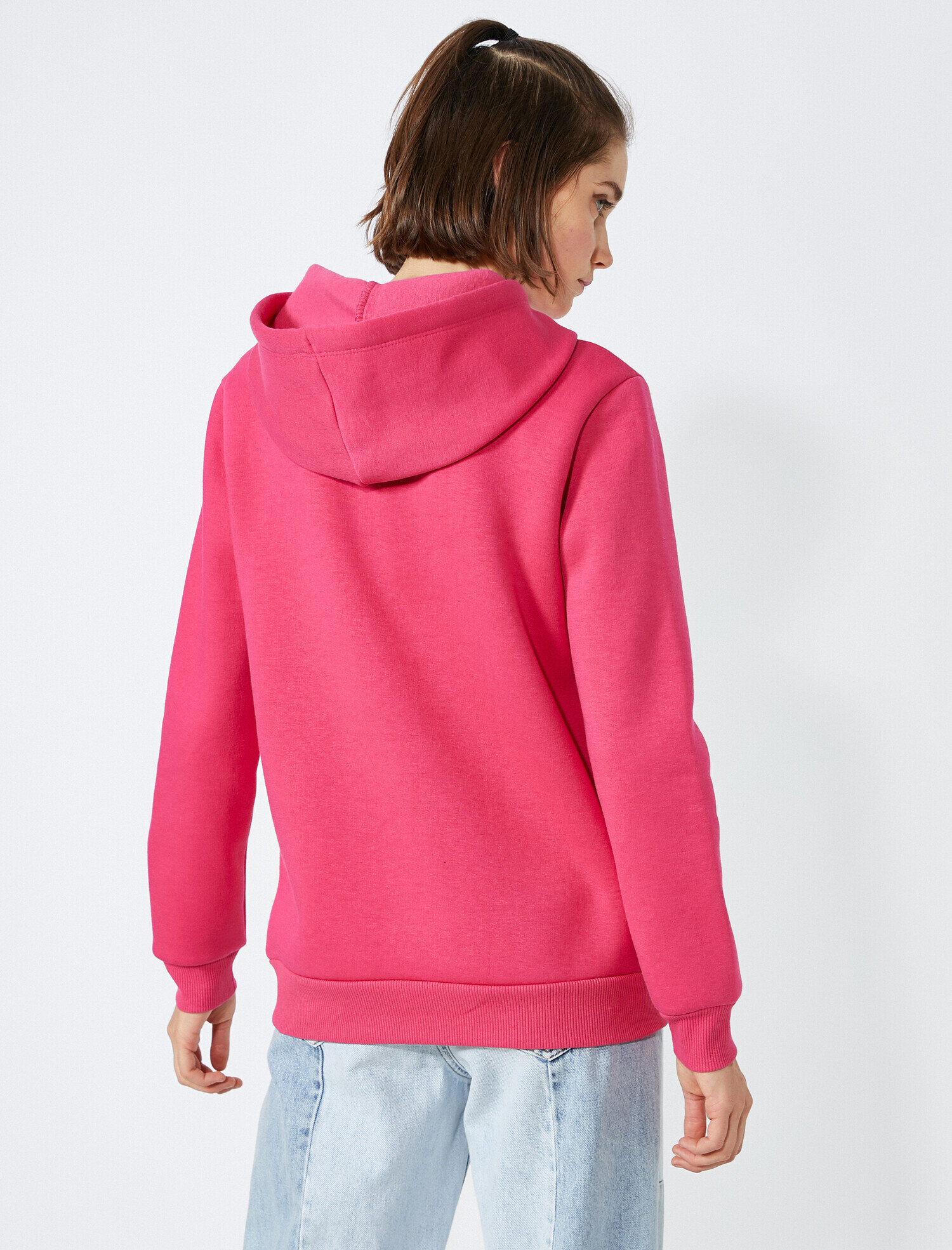 Kapüşonlu Kanguru Cepli Sweatshirt