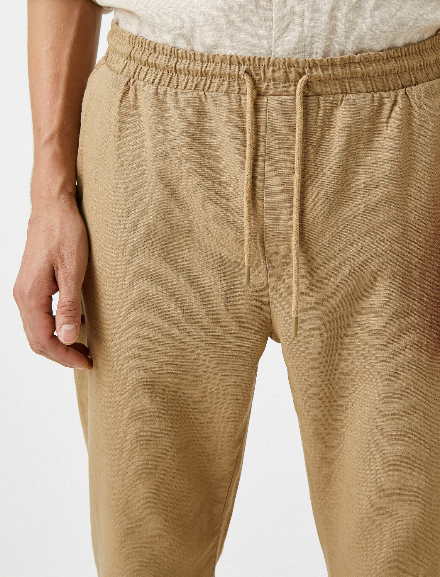   Keten Karışımlı Pantolon