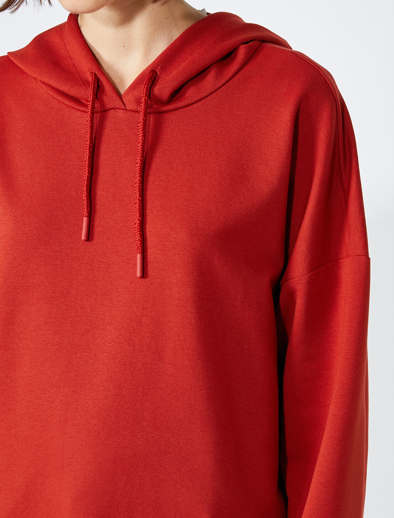   Kapüşonlu Oversize Sweatshirt