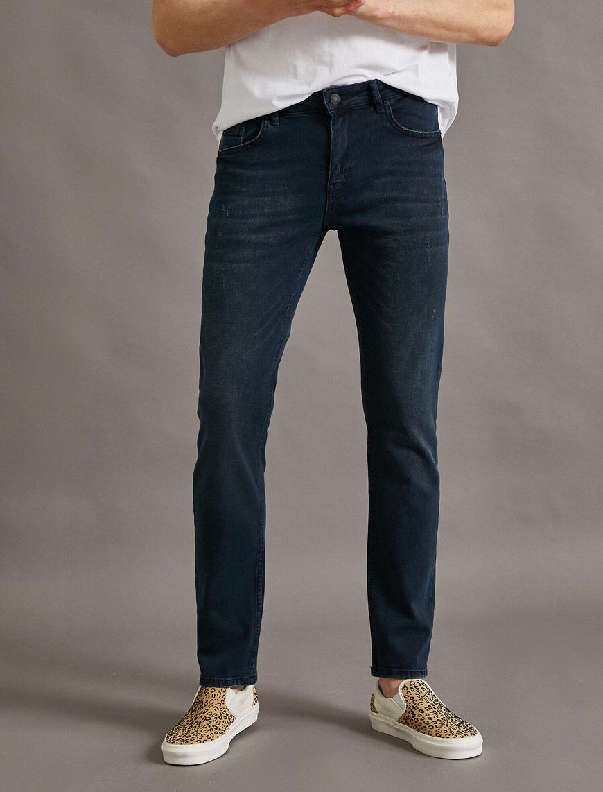   Slim Fit Kot Pantolon - Brad Jean