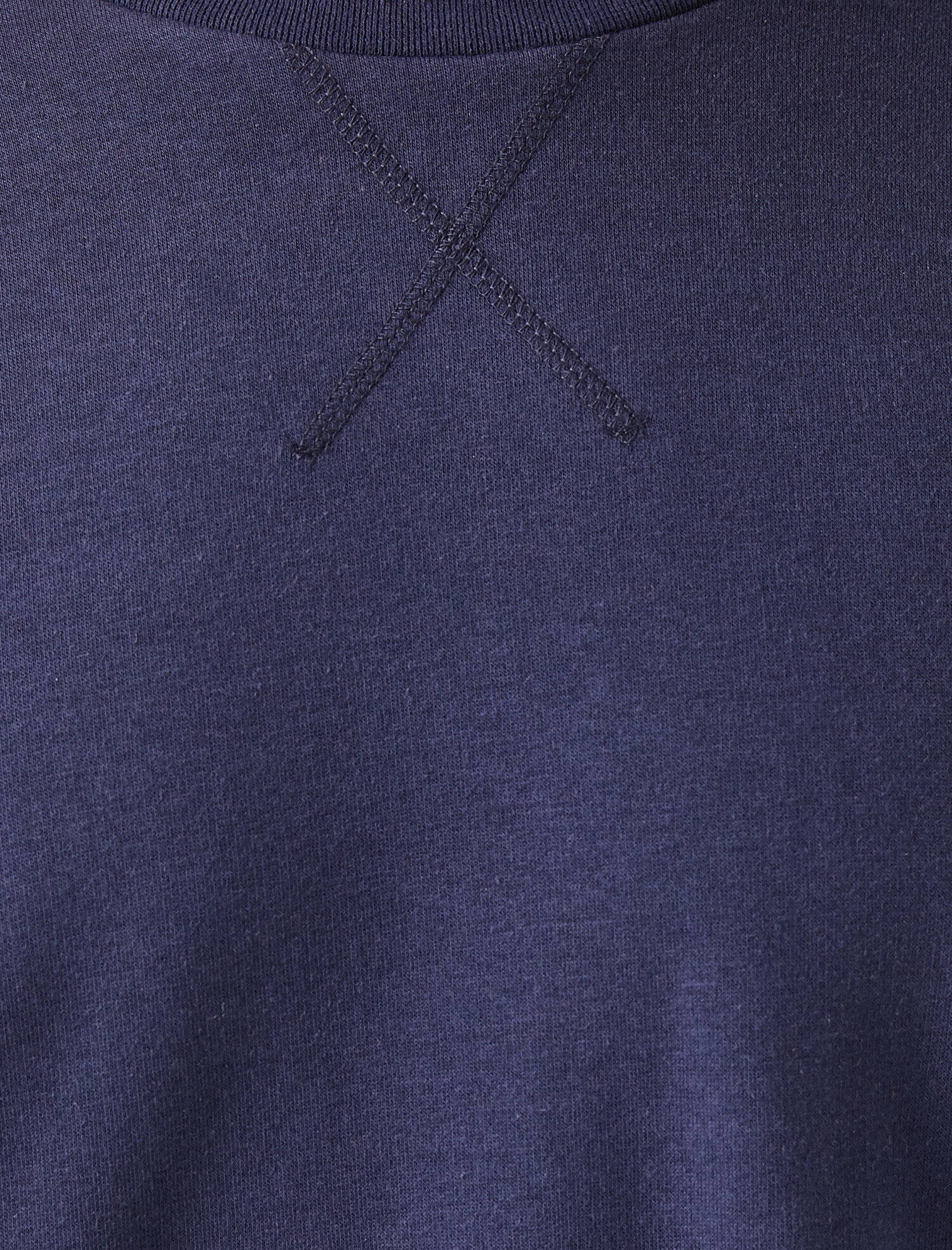   Pamuklu Basic Bisiklet Yaka Uzun Kollu Sweatshirt