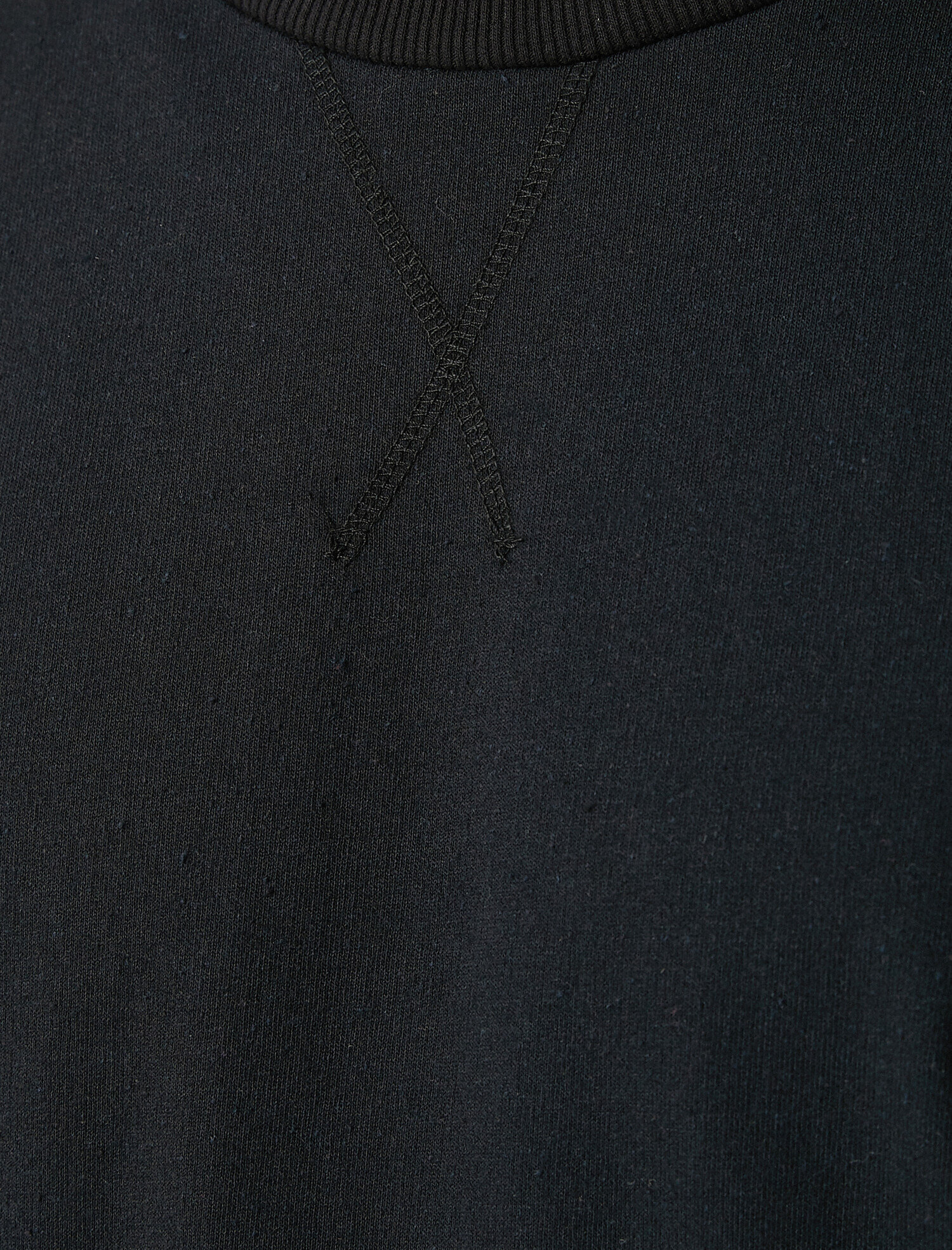   Bisiklet Yaka Basic Sweatshirt