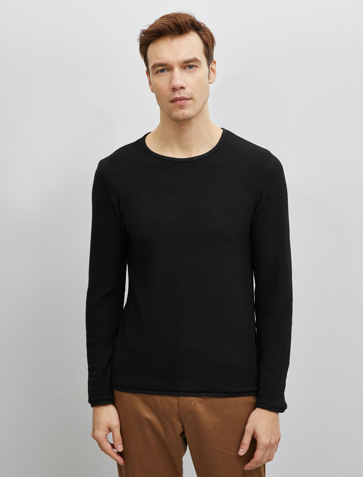   Basic Pamuklu Uzun Kollu Kazak