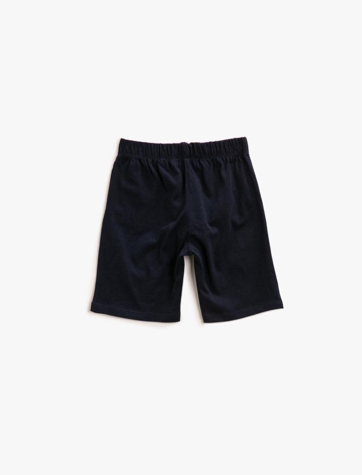 Erkek Çocuk Baskılı Şort Pamuklu