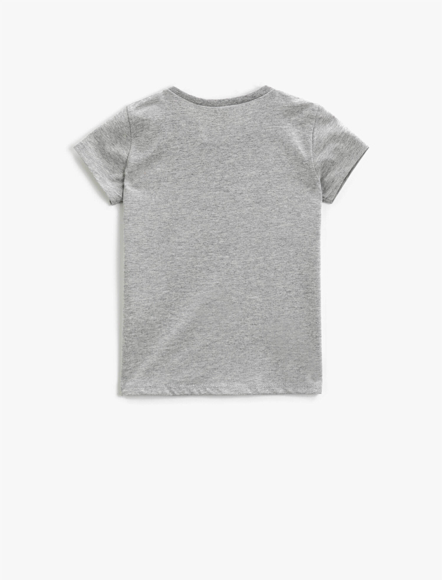  Kız Çocuk Fiyonklu Tişört Pamuklu Kısa Kollu