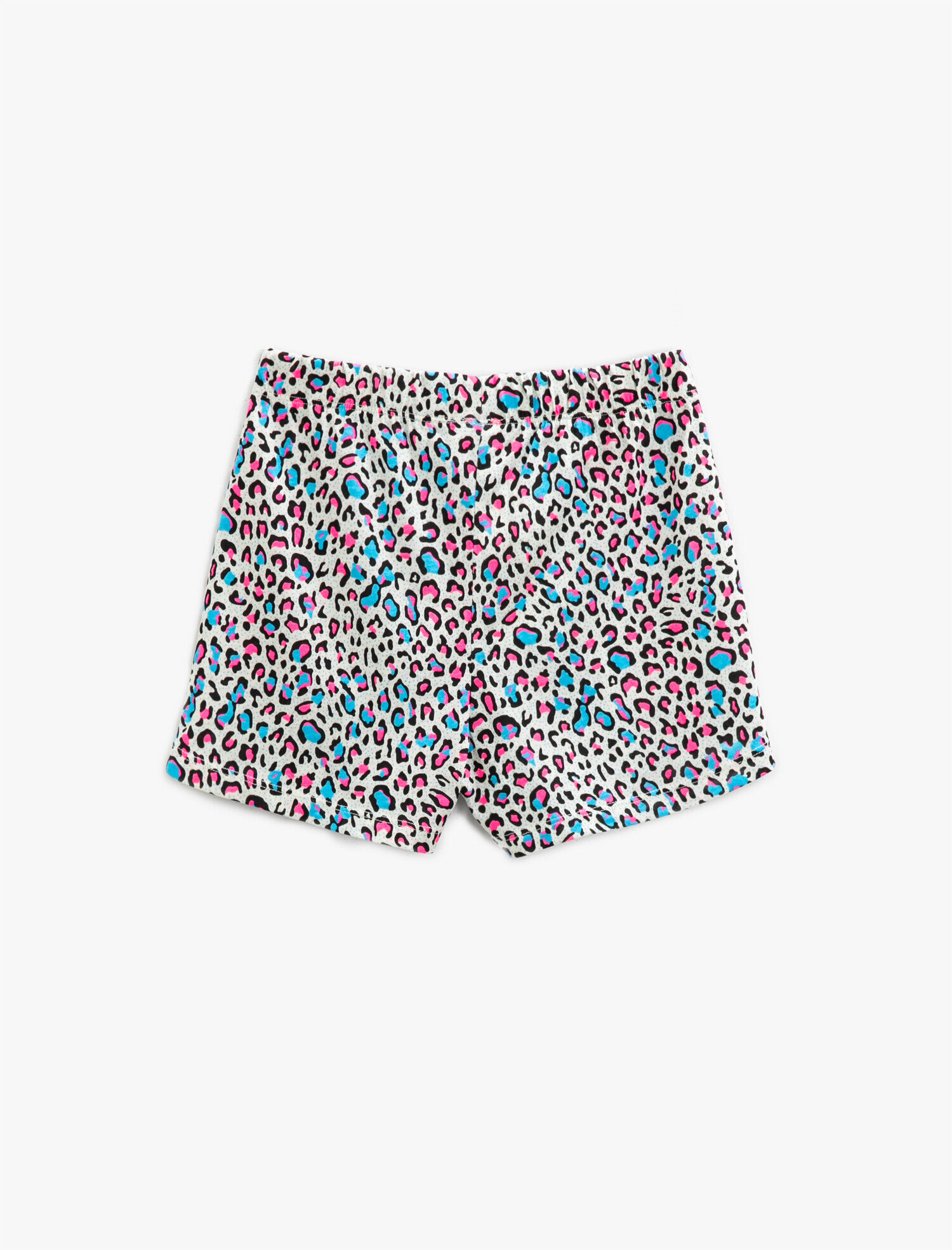  Kız Çocuk Desenli Şort Pamuklu