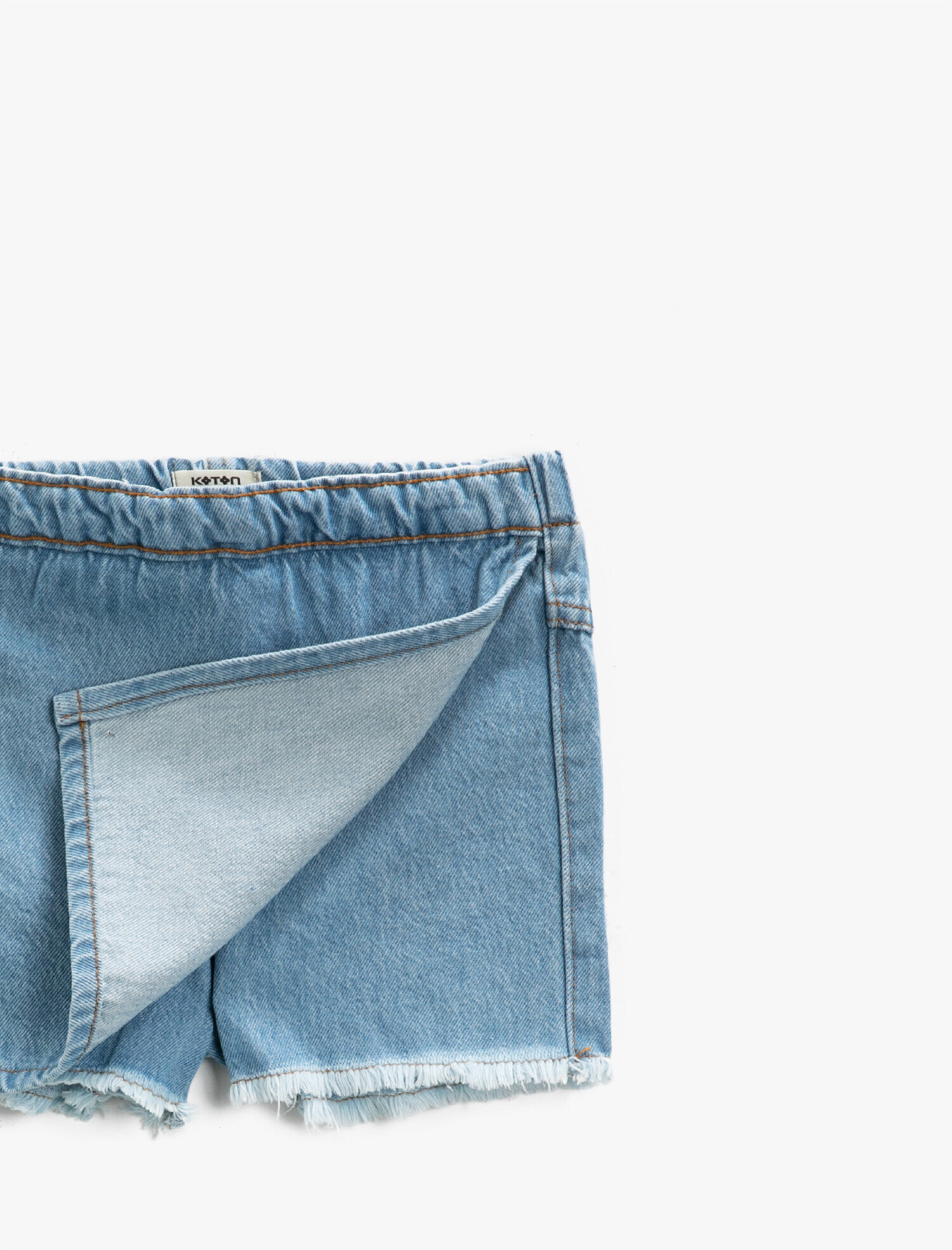  Kız Çocuk Kot Şort Etek Pamuklu