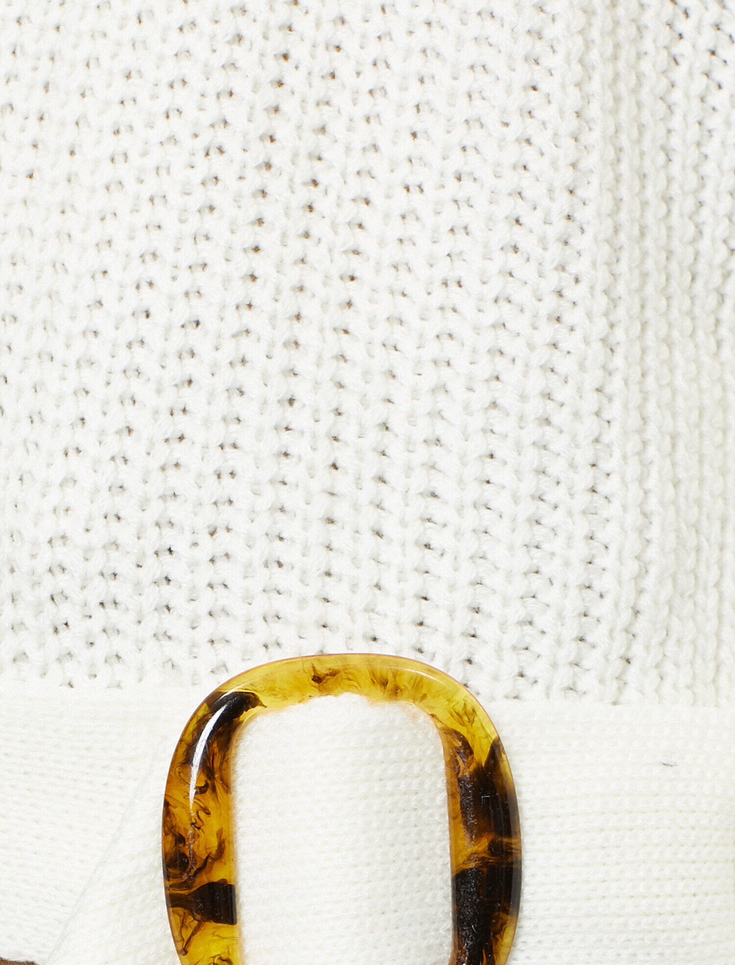 Beli Bağlamalı Triko Kazak