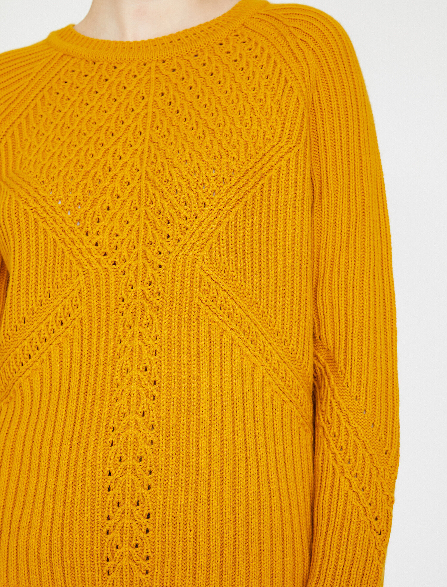   Örgülü Triko Kazak