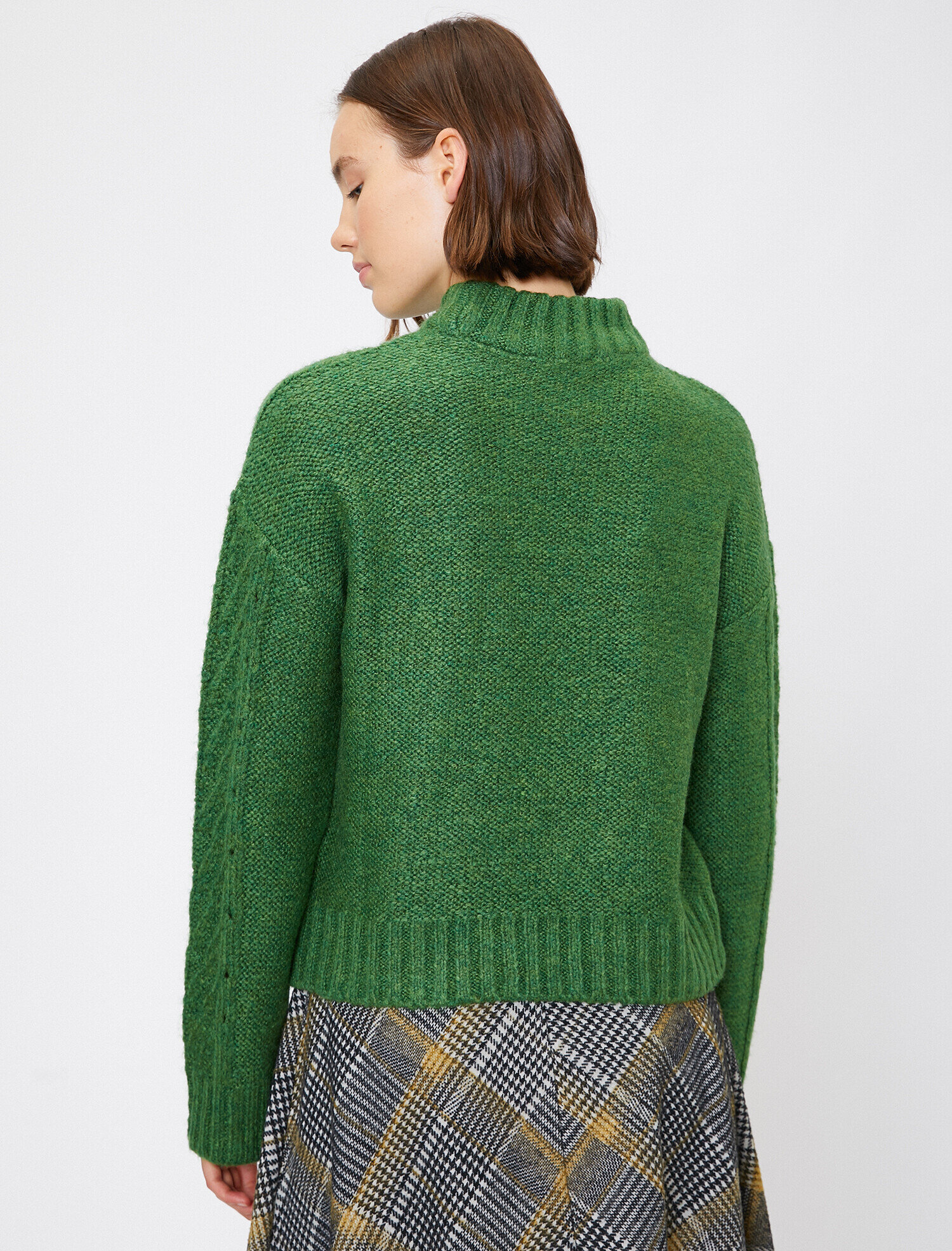   Örgülü Triko Kazak