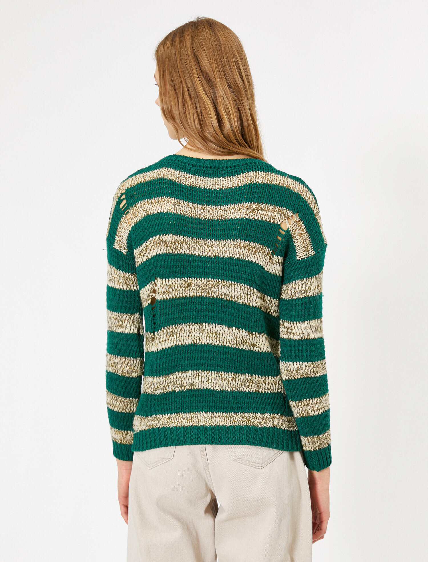 Örgülü Triko Kazak