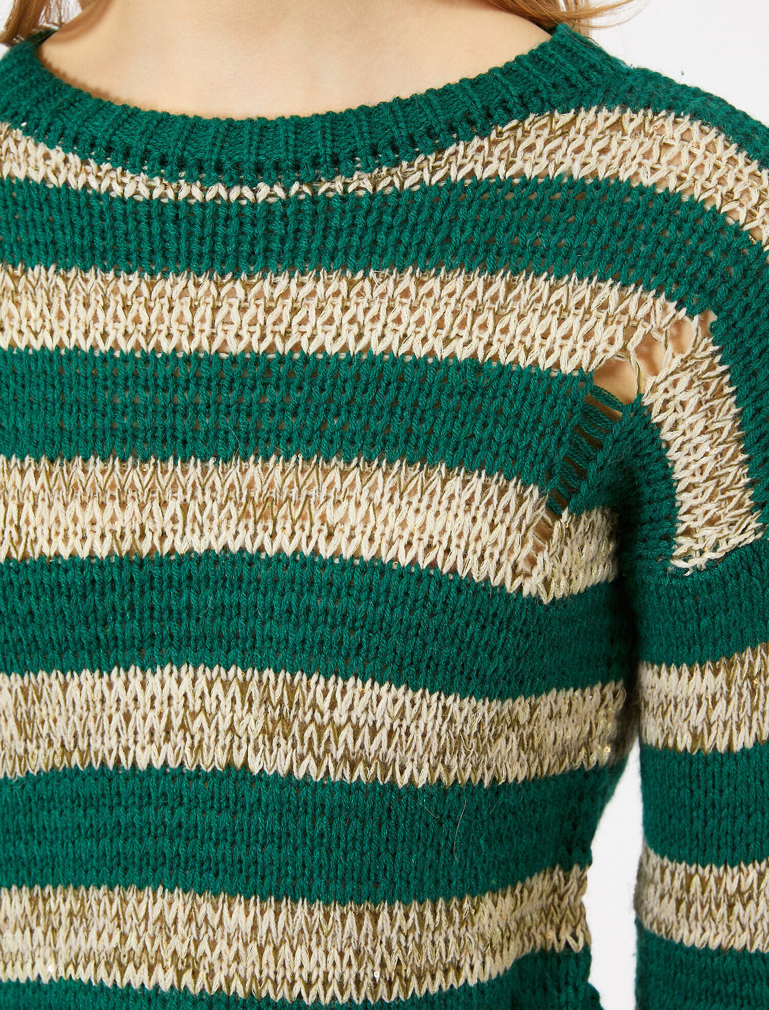 Örgülü Triko Kazak