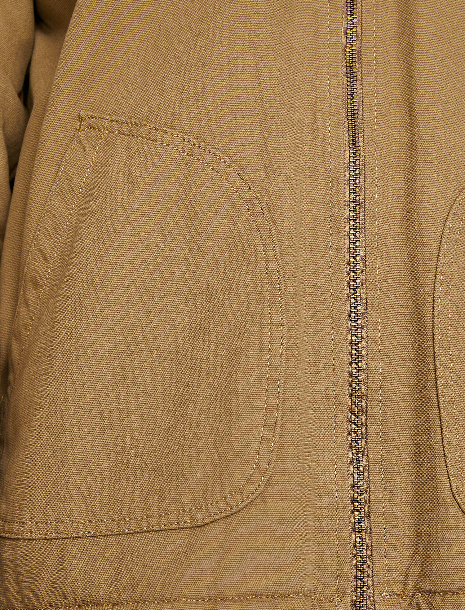   Yakası Suni Kürk Detaylı Mont