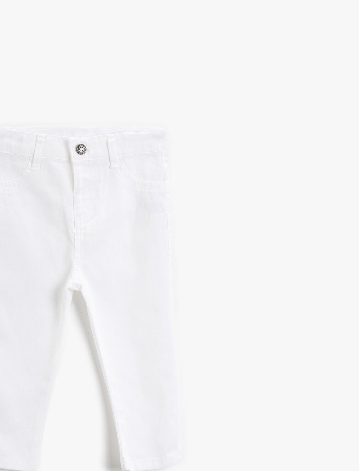  Erkek Bebek Basic Pantolon Pamuklu Cepli