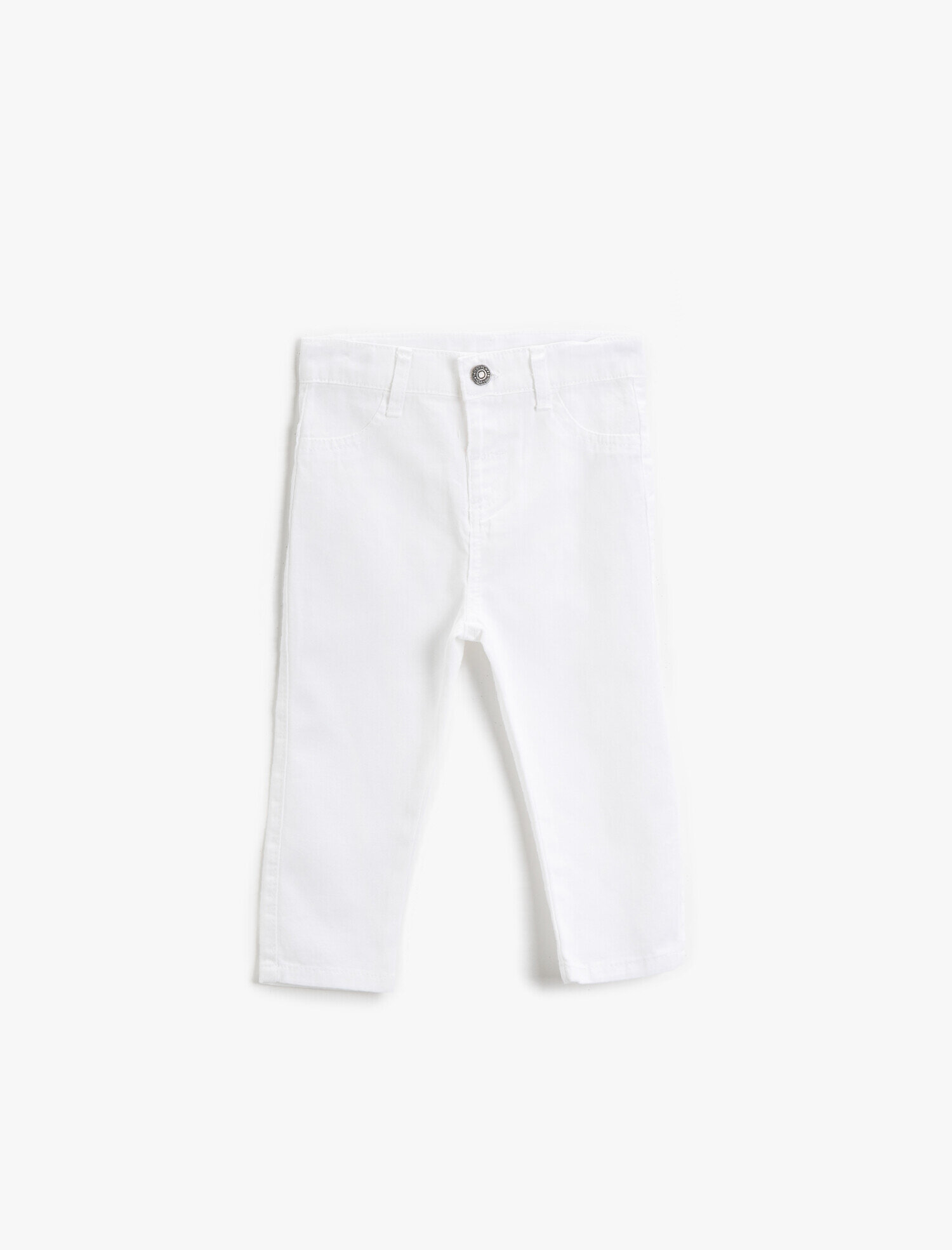  Erkek Bebek Basic Pantolon Pamuklu Cepli