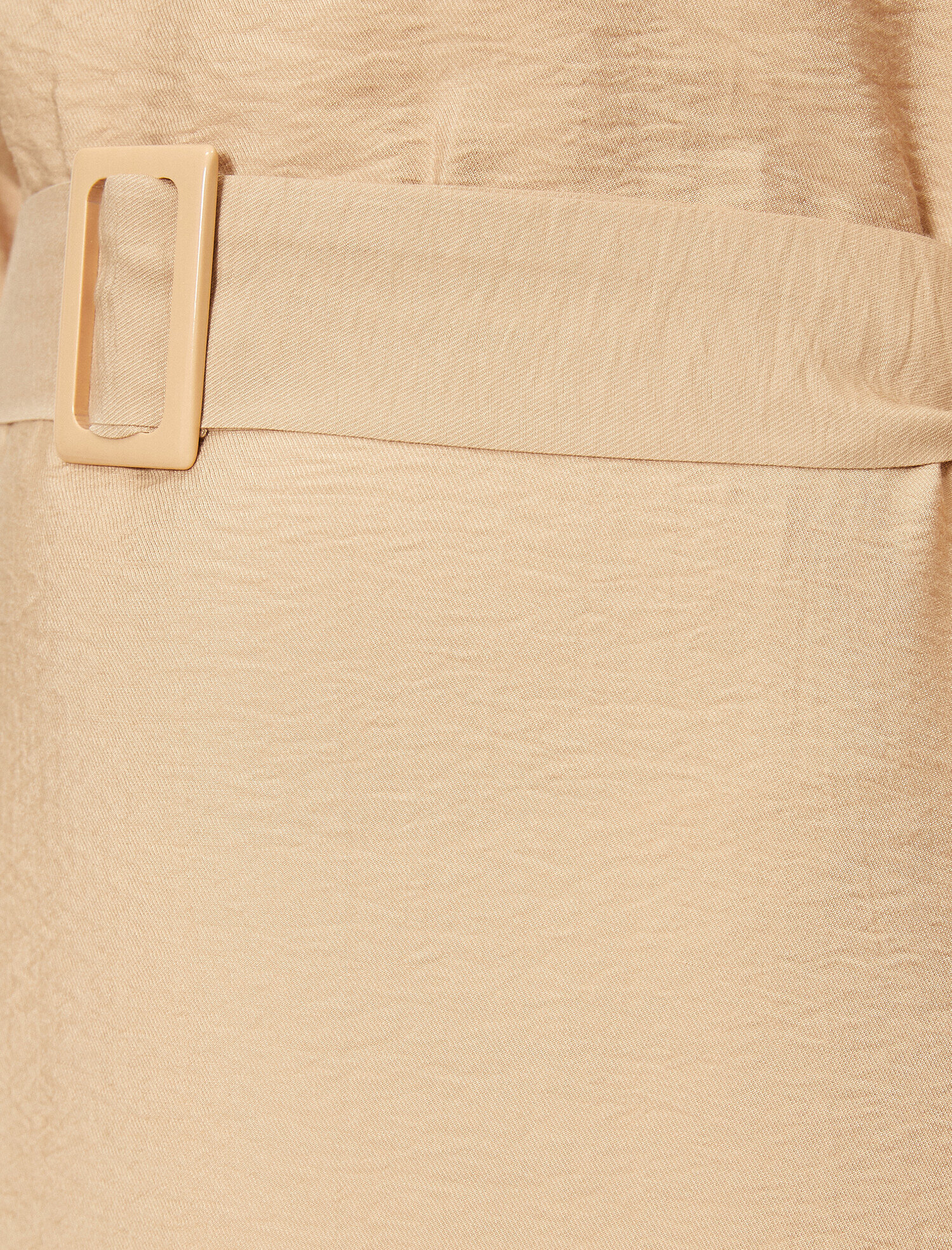   Beli Kemer Detaylı Uzun Kollu Uzun Elbise