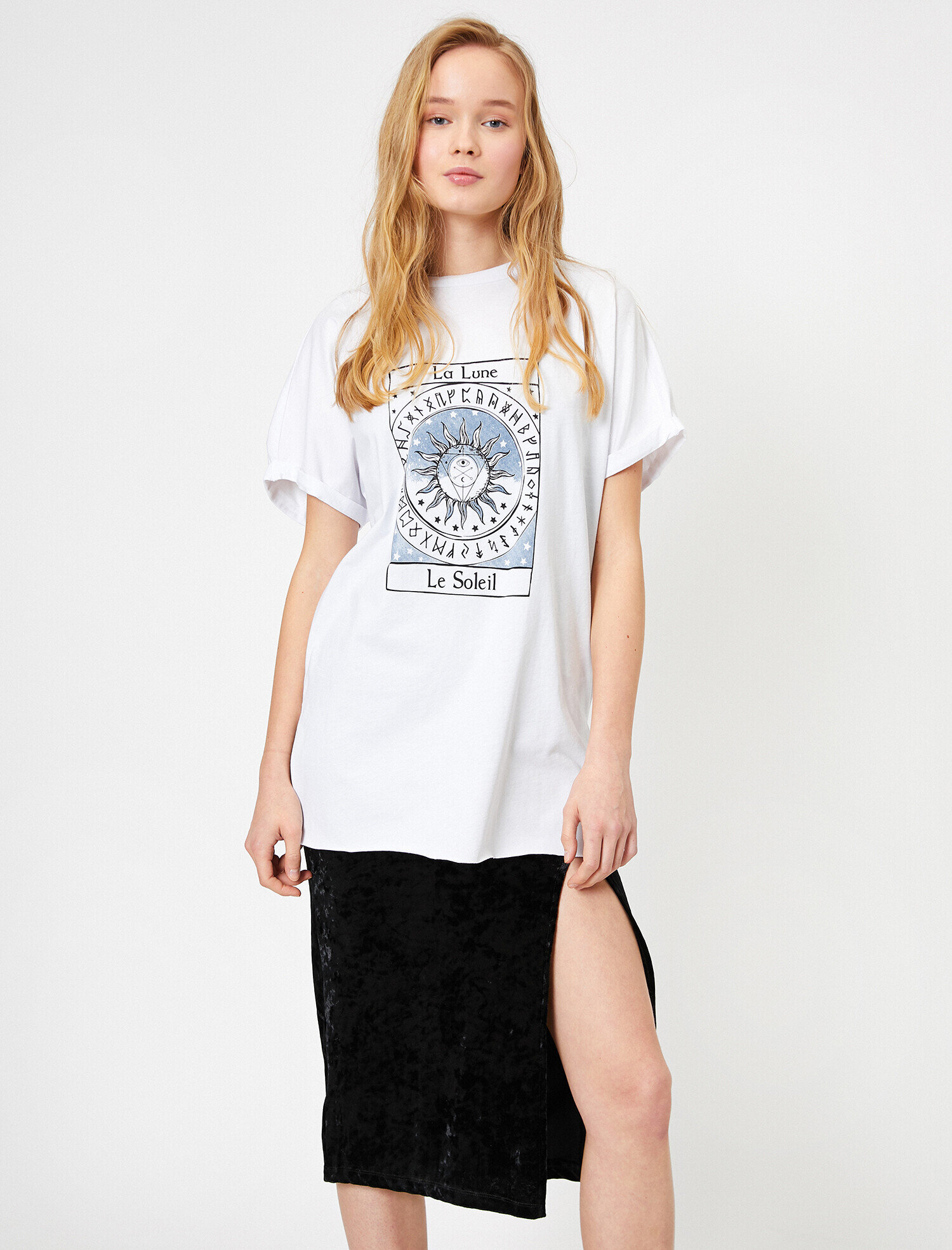   Yazılı Baskılı Tişört