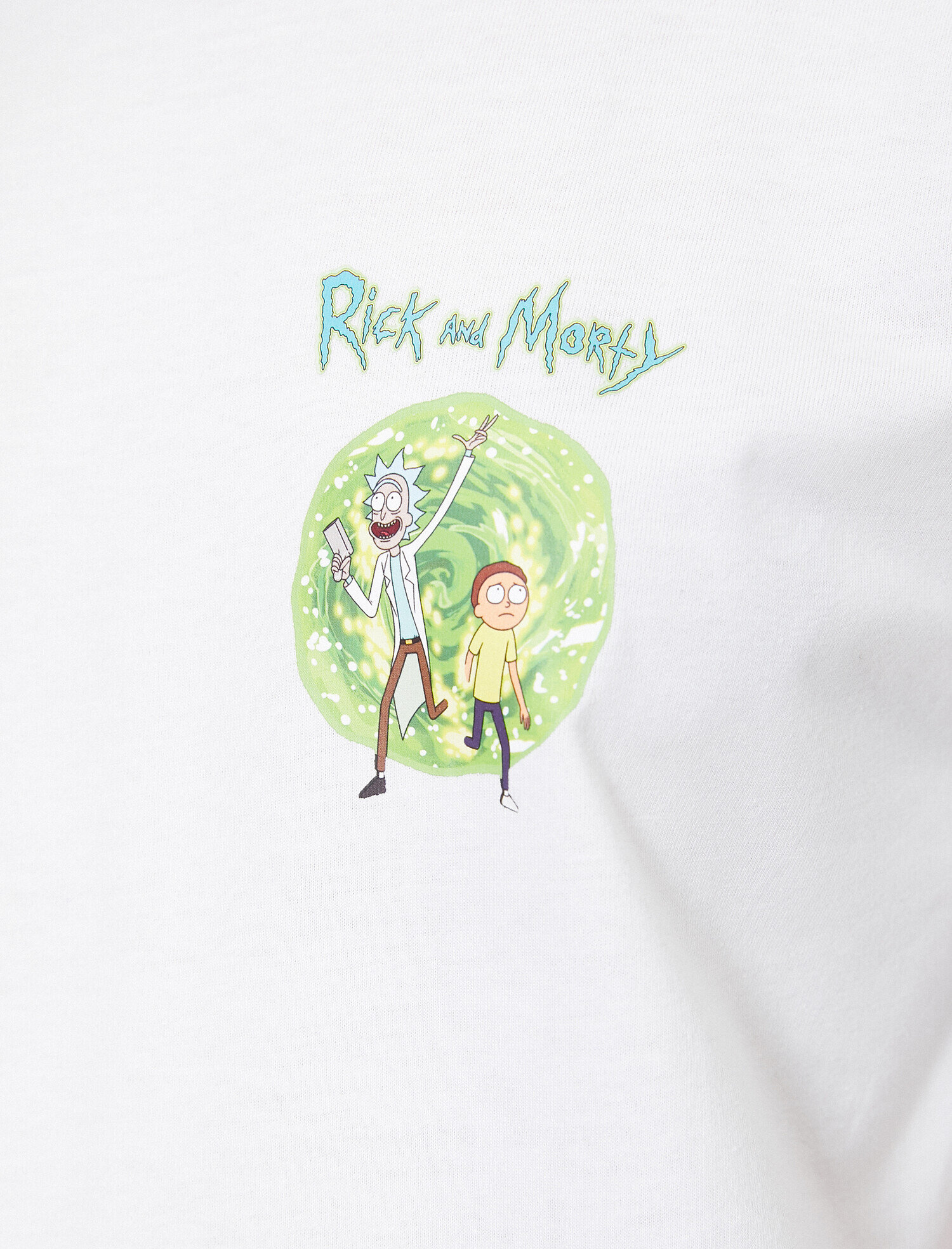   Rıck And Morty Lisanslı Baskılı Tişört