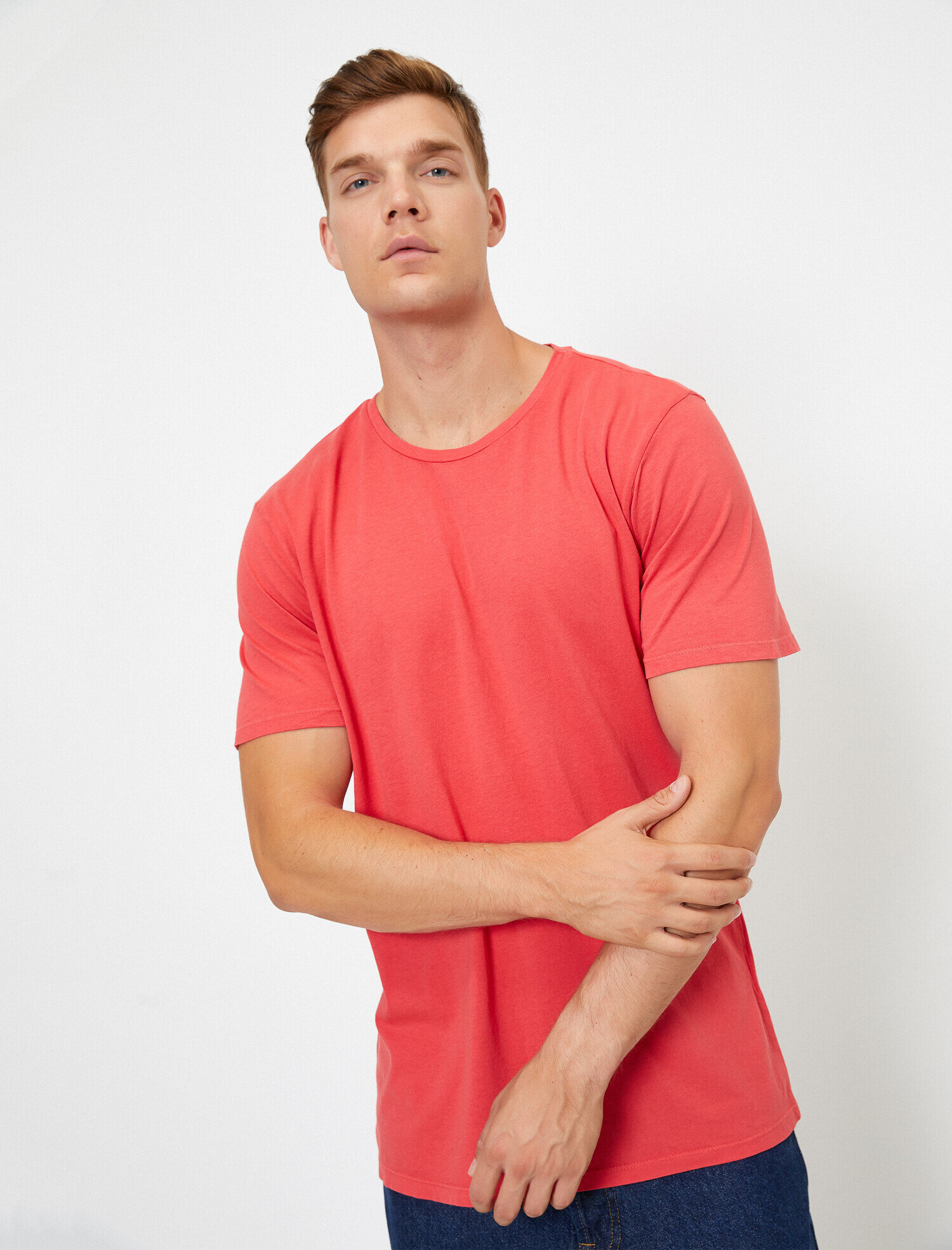   Bisiklet Yaka Tişört