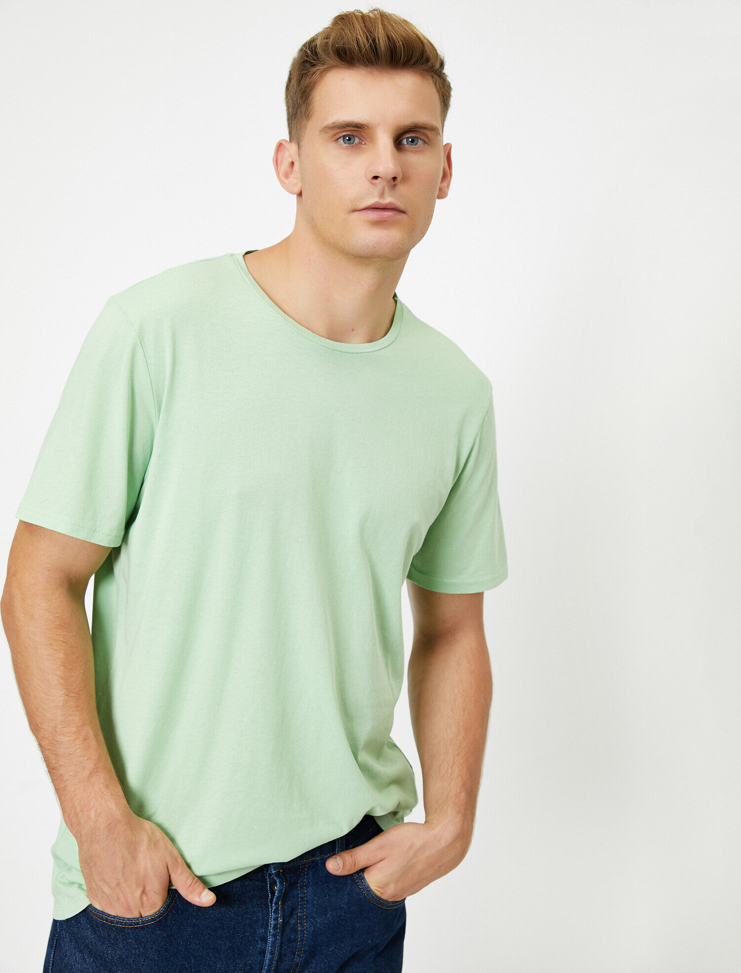   Bisiklet Yaka Tişört