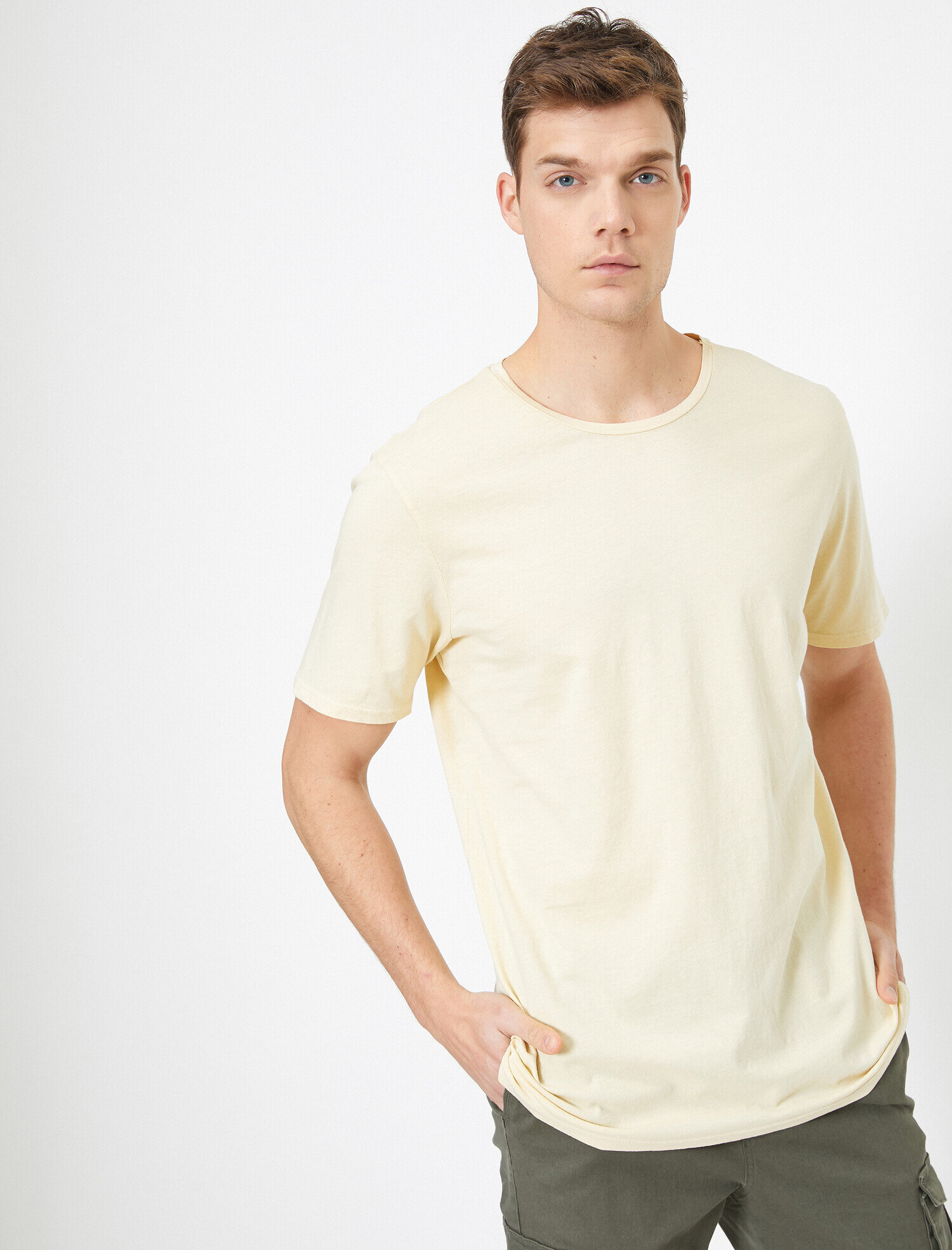 Bisiklet Yaka Tişört