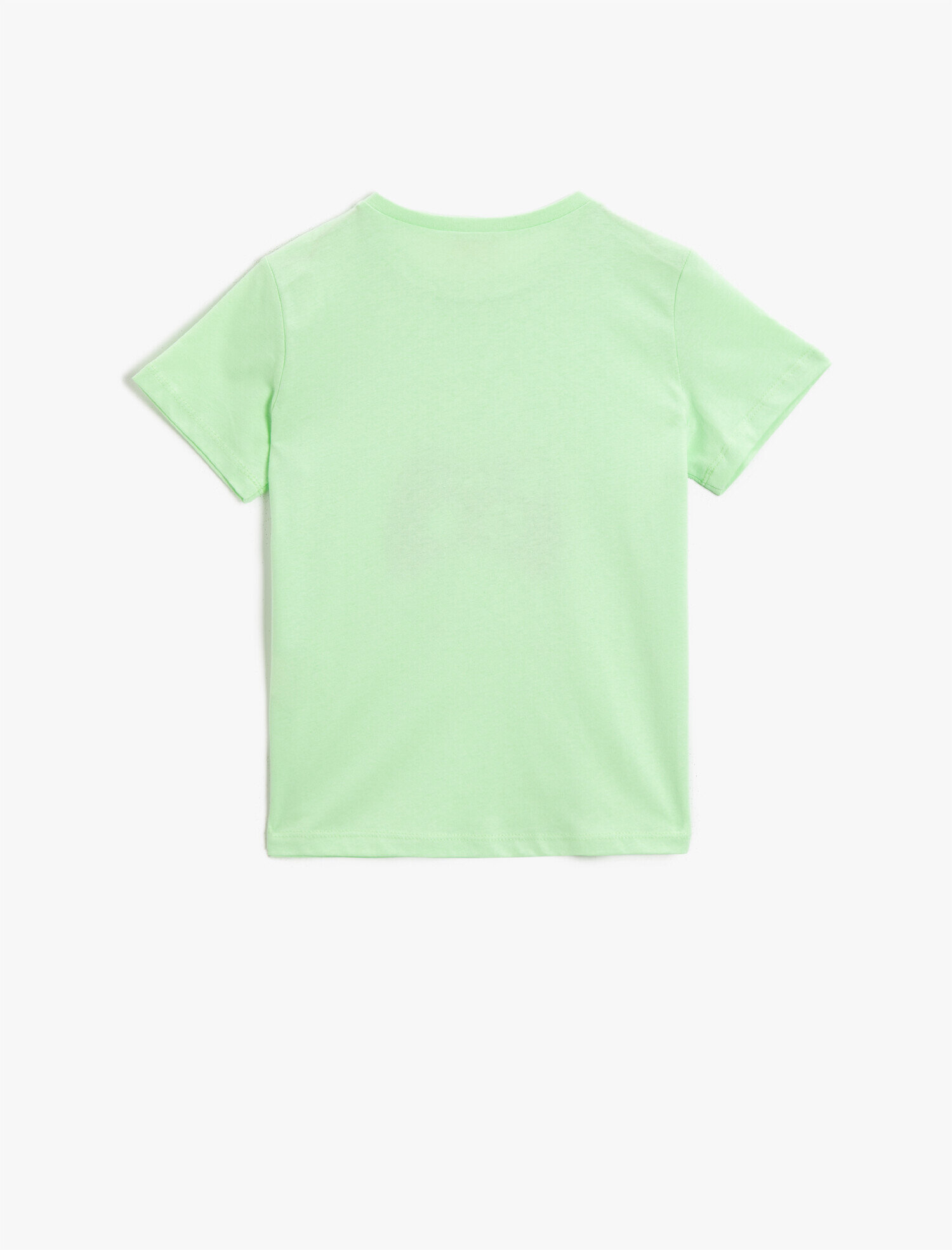  Erkek Çocuk Işıkta Değişen Baskılı Tişört Pamuklu