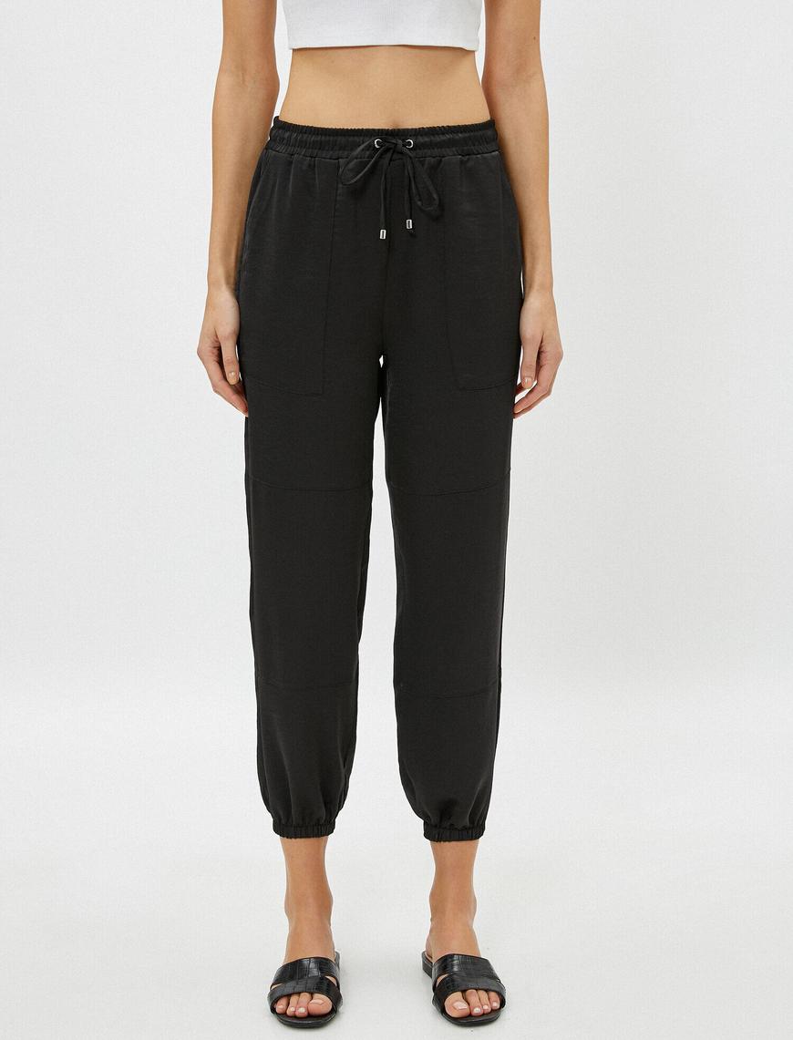   Jogger Pantolon Belden Bağlamalı