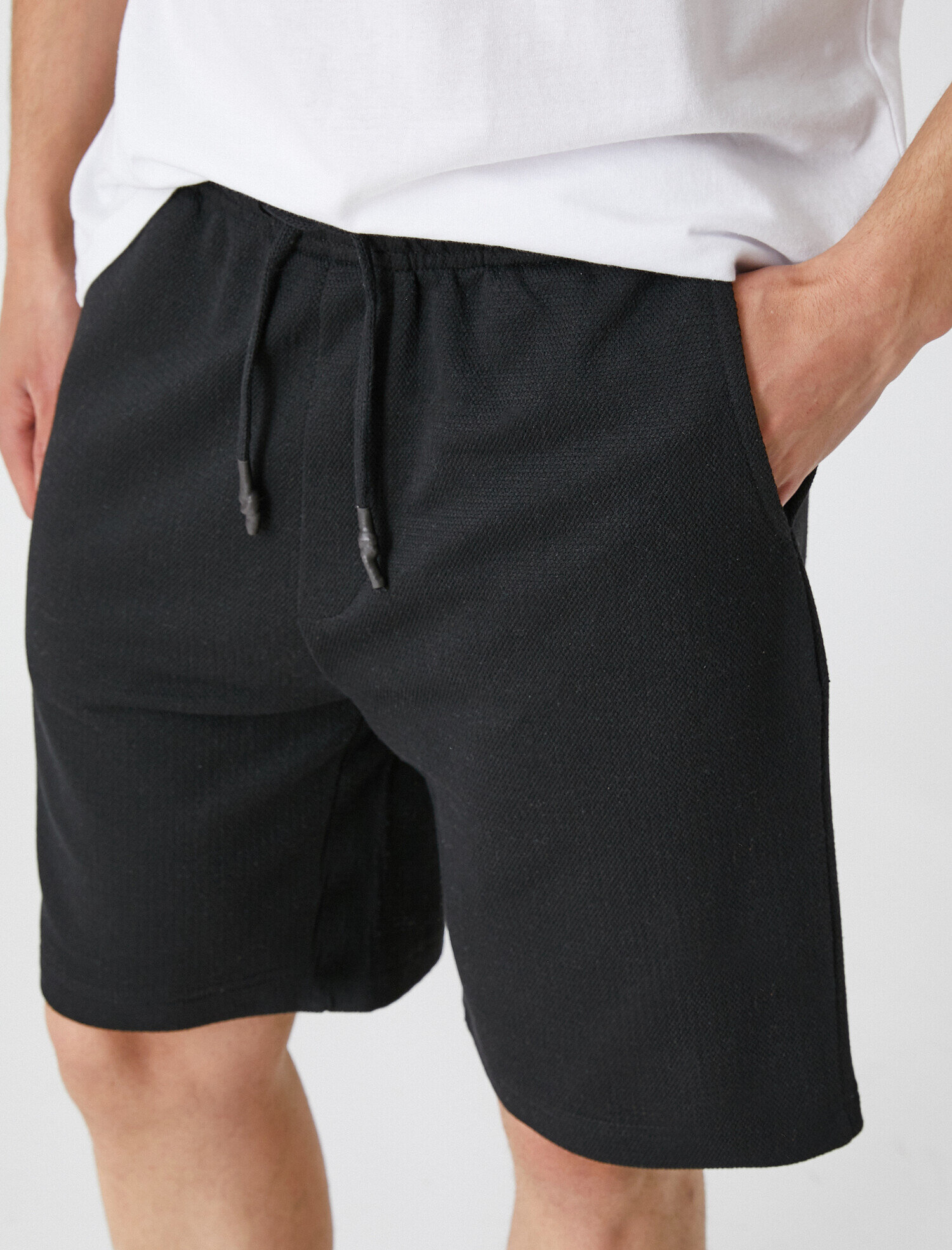   Basic Şort Beli Bağcıklı