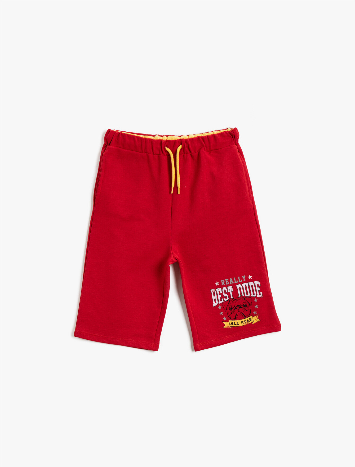  Erkek Çocuk Baskılı Şort Pamuklu