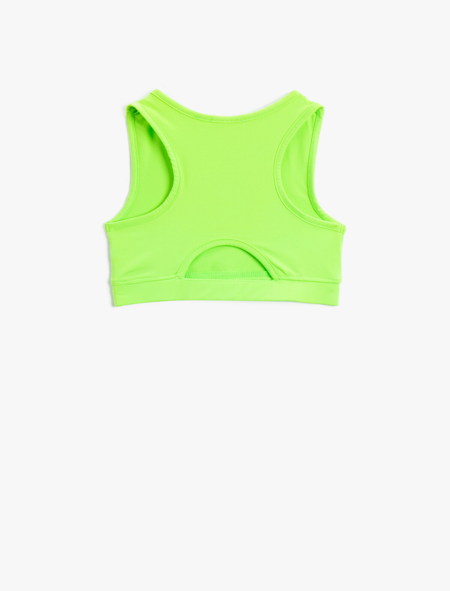  Kız Çocuk Sloganlı Spor Sütyeni Pamuklu