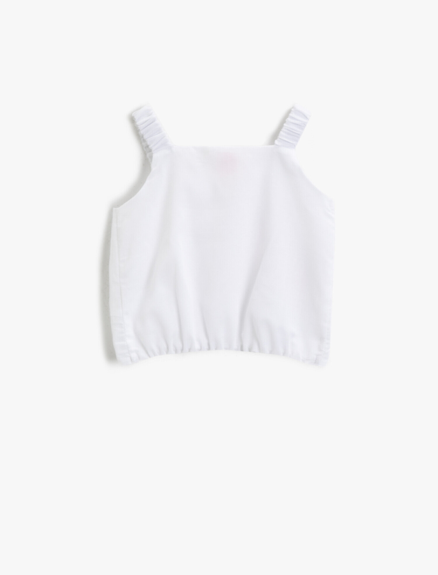  Kız Bebek İşlemeli Bluz Fiyonk Detaylı Pamuklu