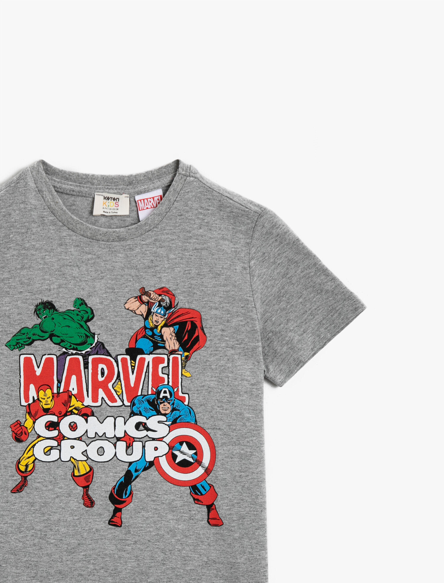  Erkek Çocuk Marvel Lisanslı Tişört