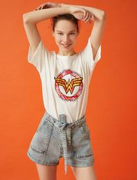 Wonder Woman Tişört Lisanslı Pamuklu