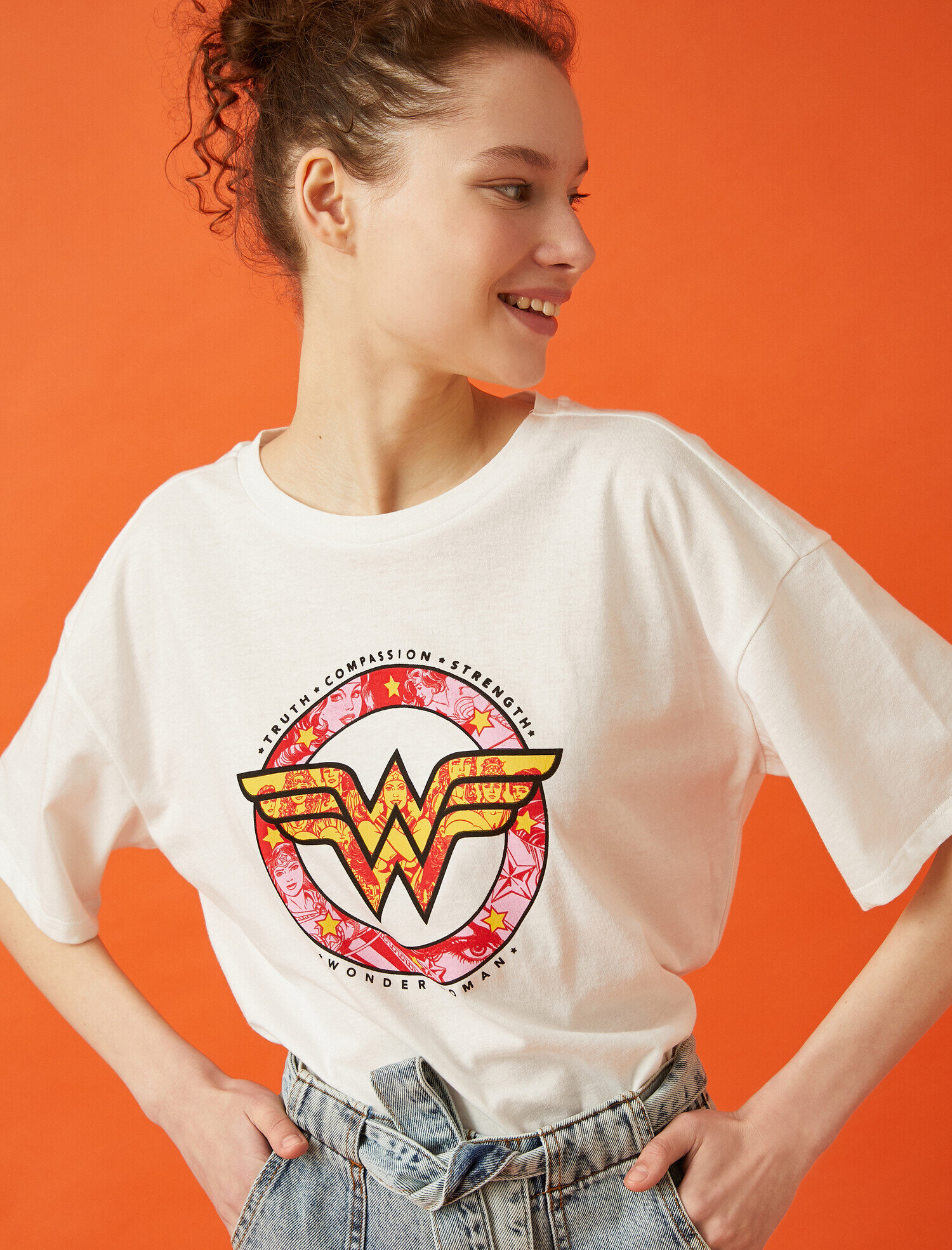   Wonder Woman Tişört Lisanslı Pamuklu
