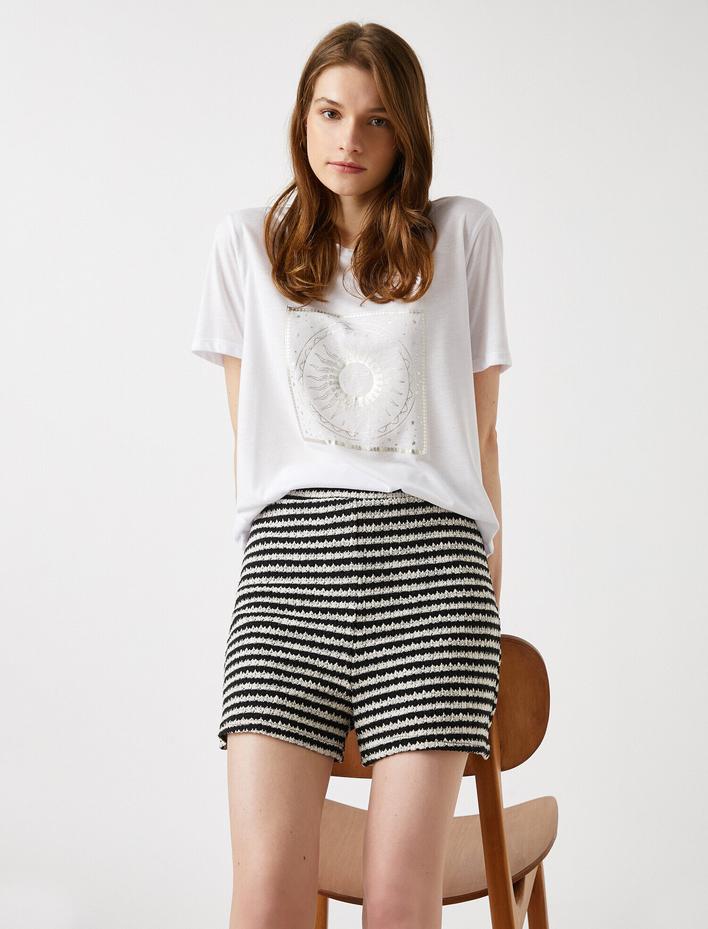  Baskılı Tişört Pamuklu