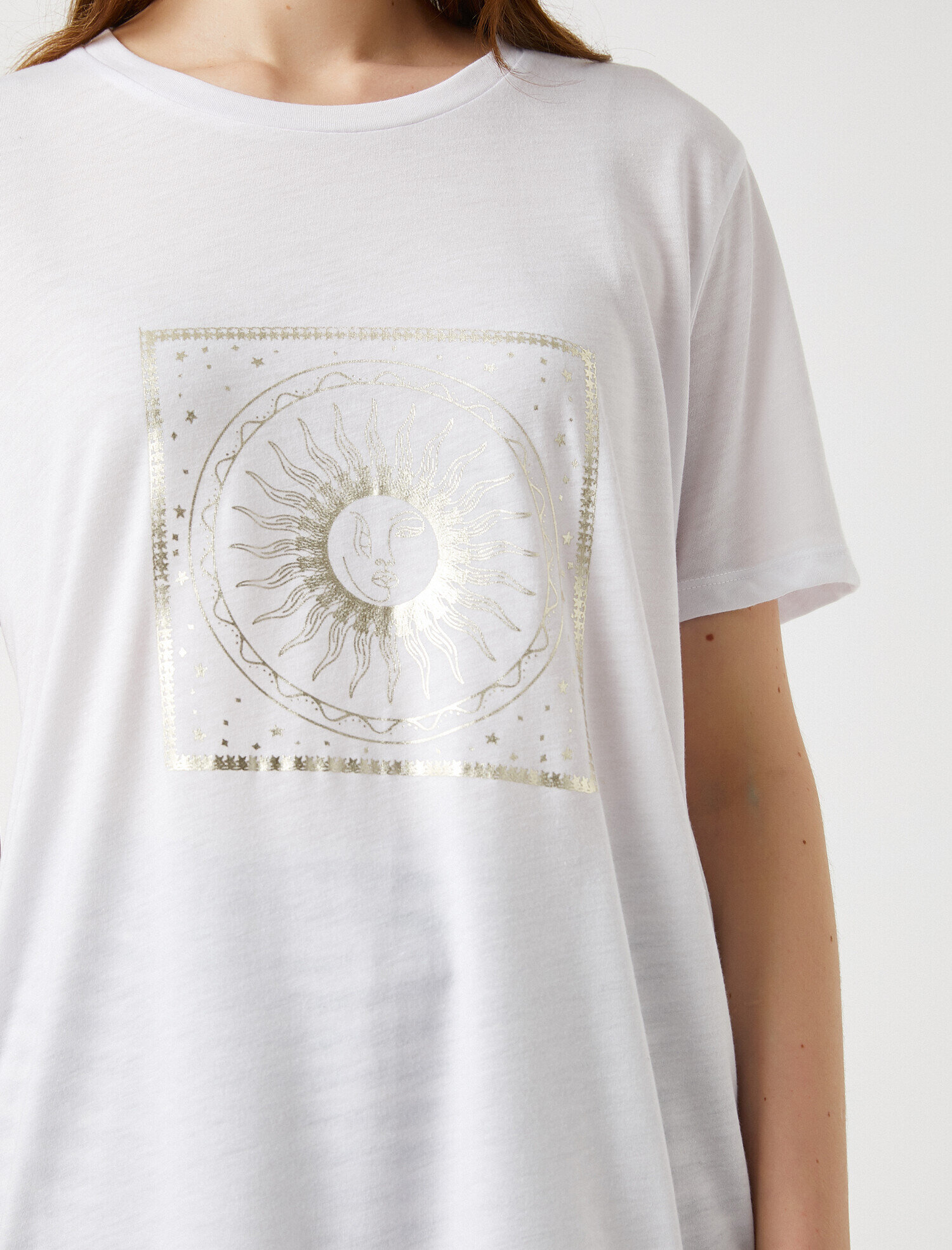   Baskılı Tişört Pamuklu