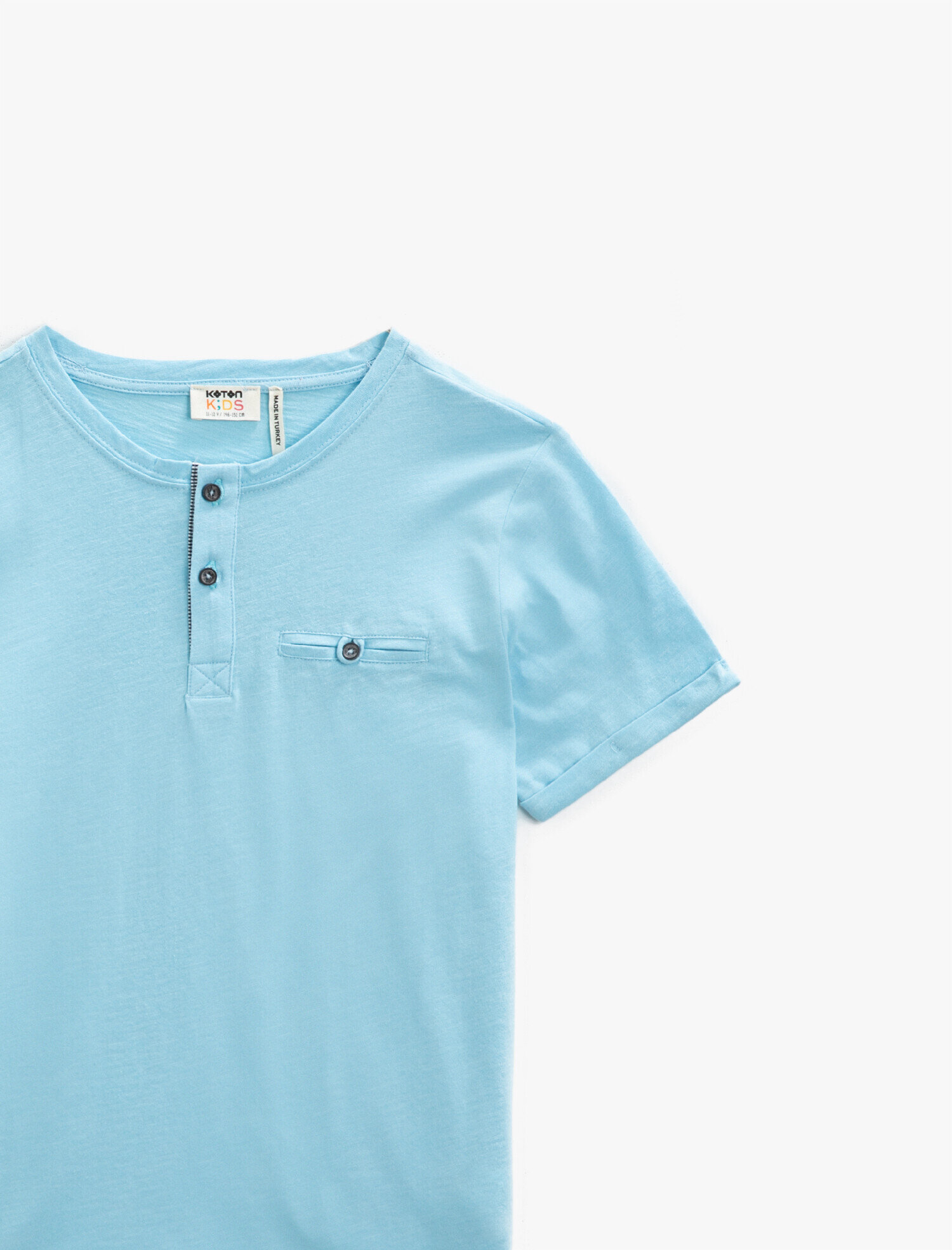  Erkek Çocuk Baskılı Tişört Kısa Kollu Bisiklet Yaka Pamuklu Cepli