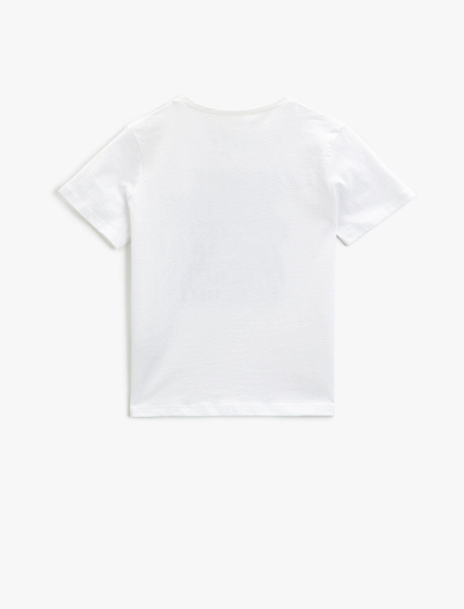  Erkek Çocuk Yazılı Tişört Pamuklu Kısa Kollu Bisiklet Yaka