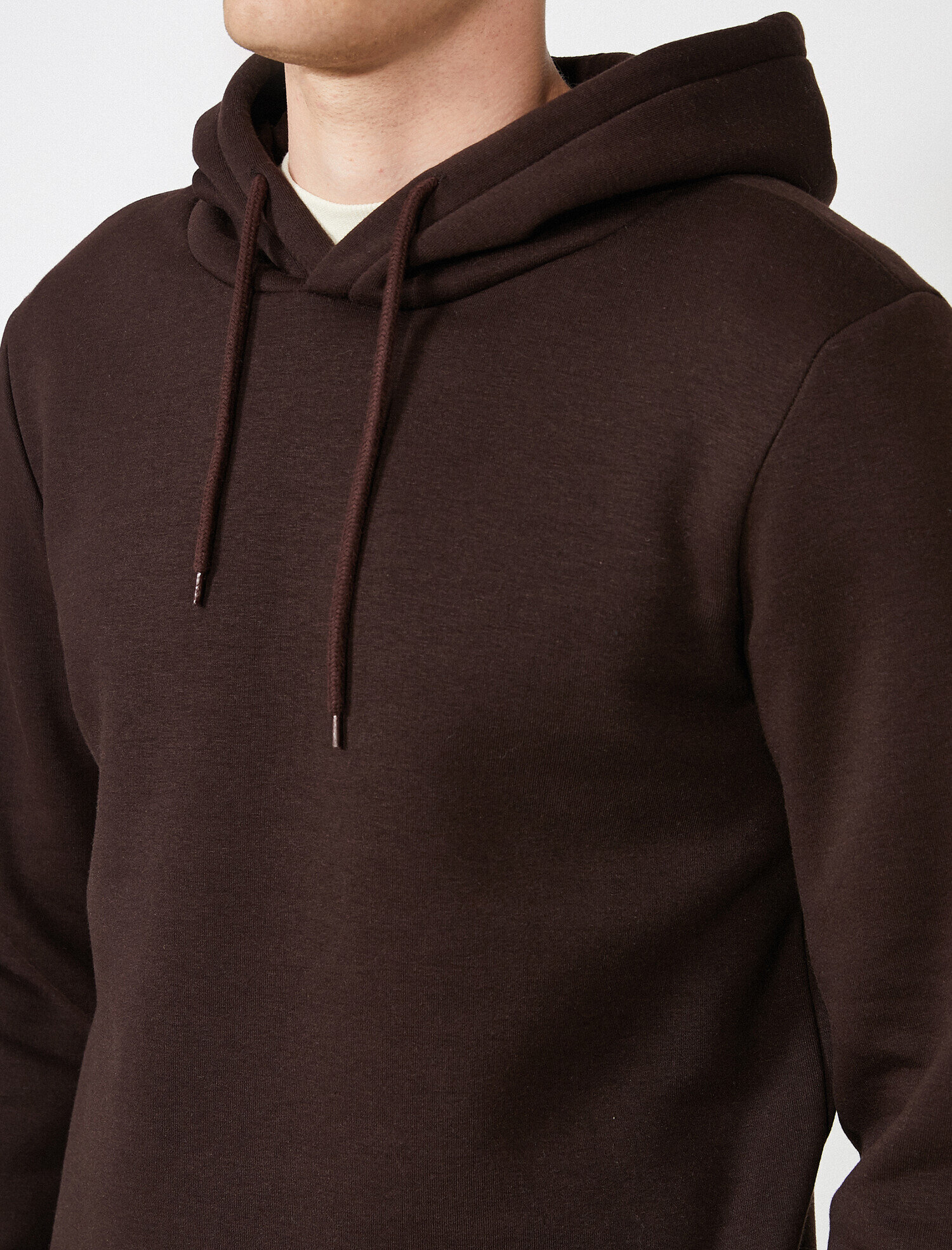   Basic Sweatshirt Kapüşonlu