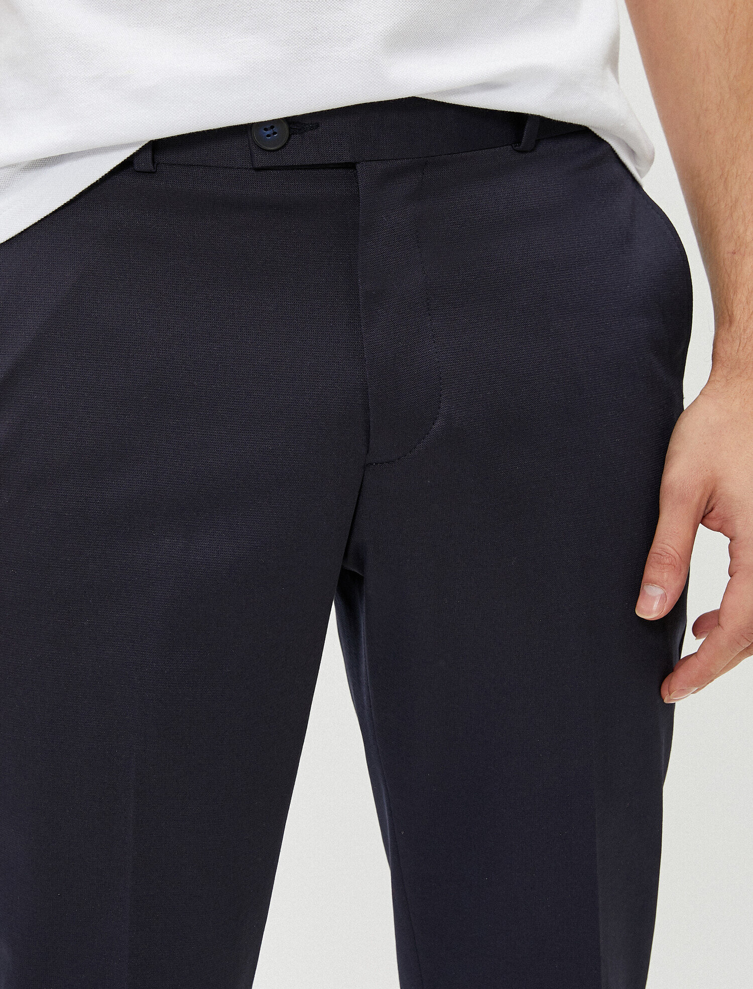   Slim Fit Pantolon Cepli Pamuklu