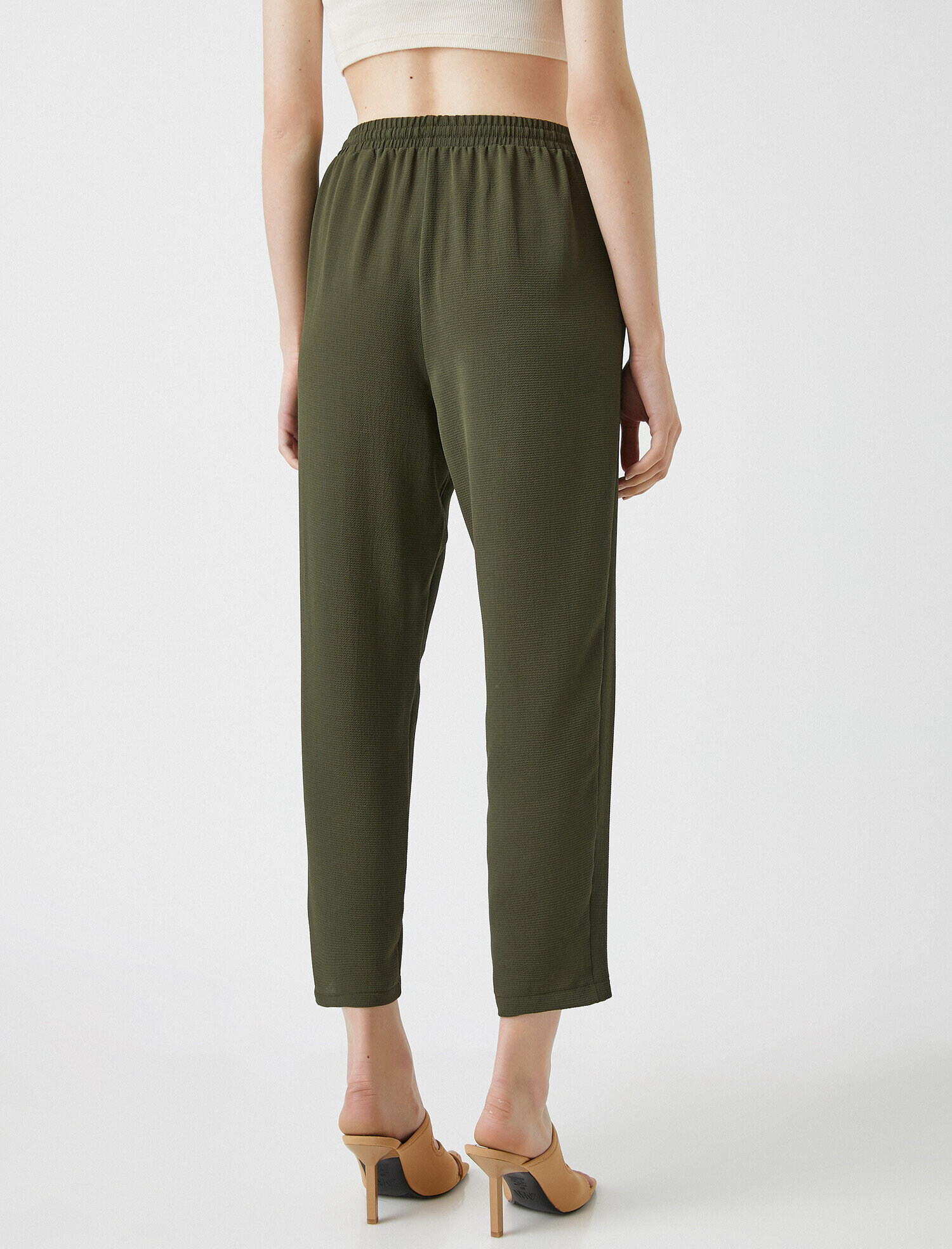   Belden Bağlamalı Pantolon