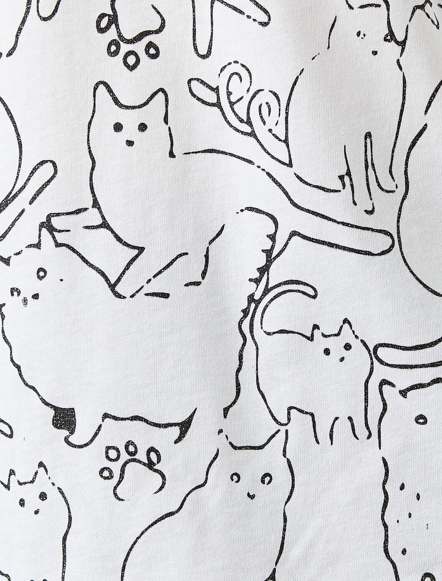   Desenli Tişört Bisiklet Yaka Pamuklu