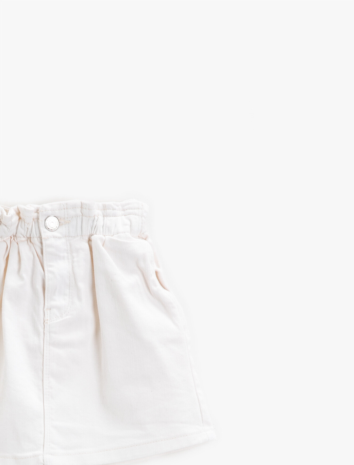  Kız Çocuk Mini Kot Etek Pamuklu