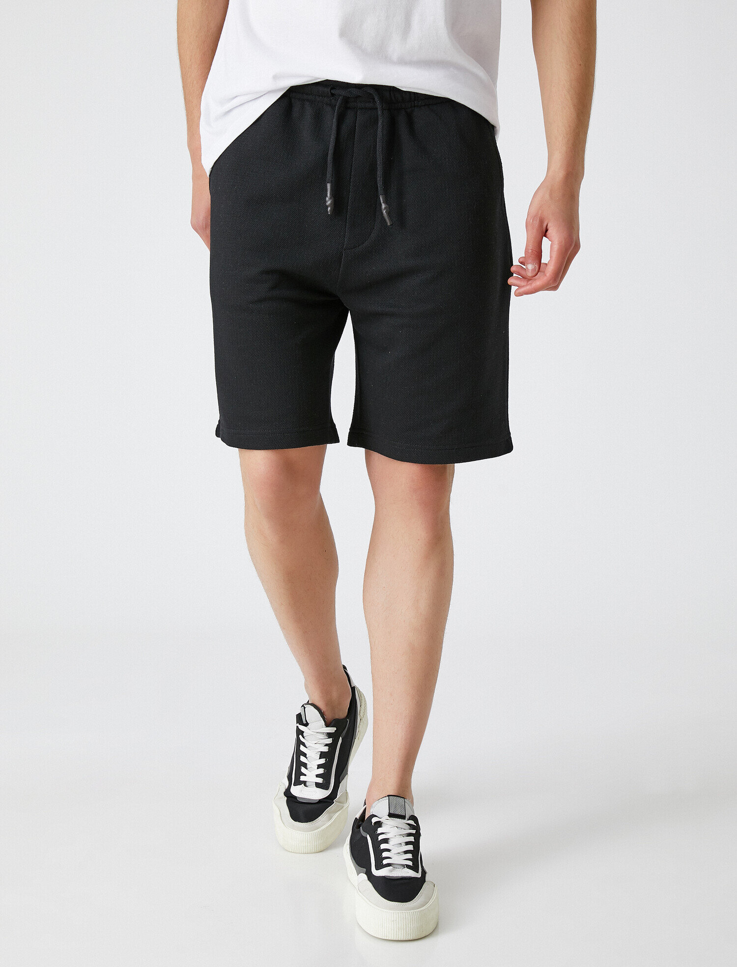   Basic Şort Beli Bağcıklı