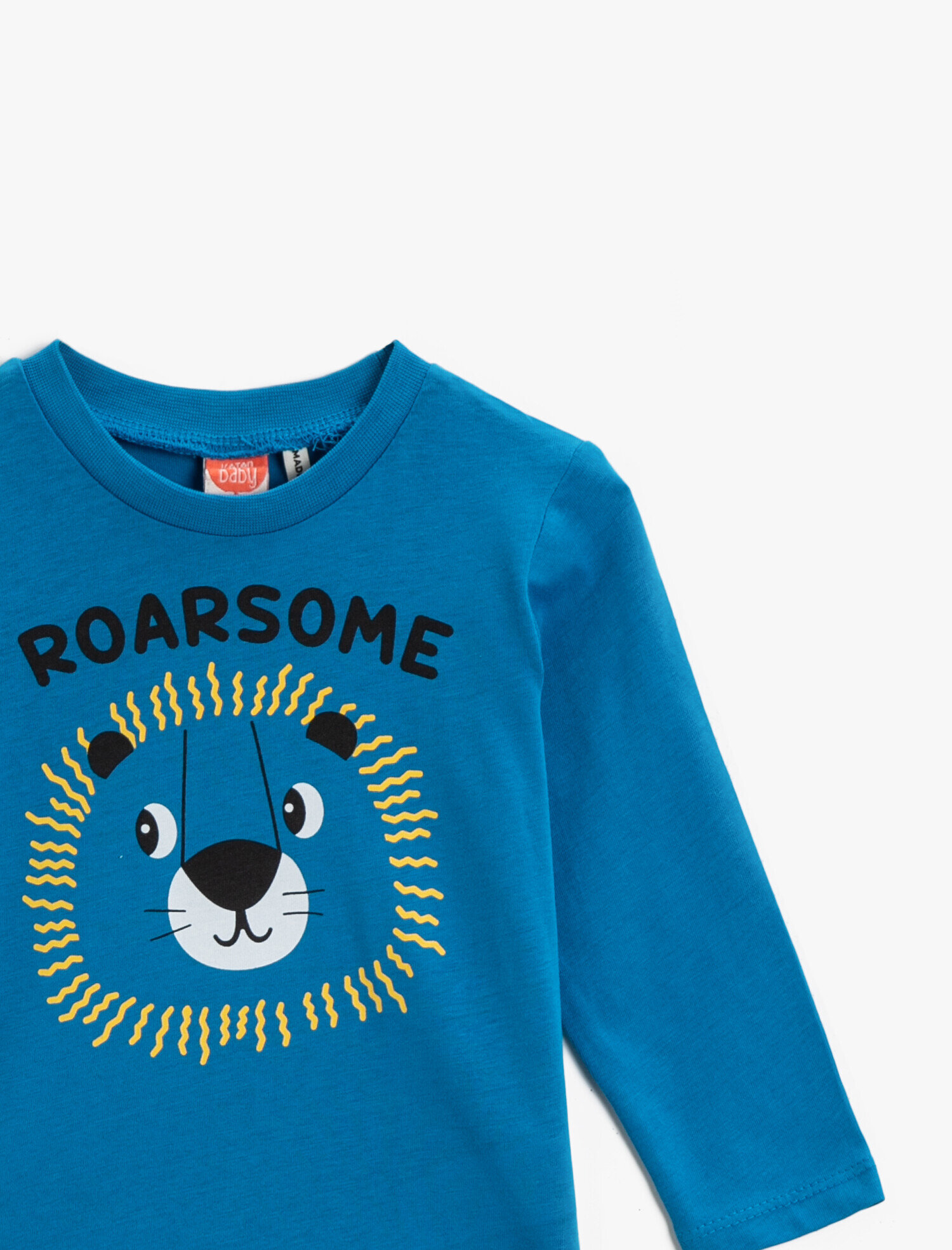  Erkek Bebek Baskılı Tişört Pamuklu