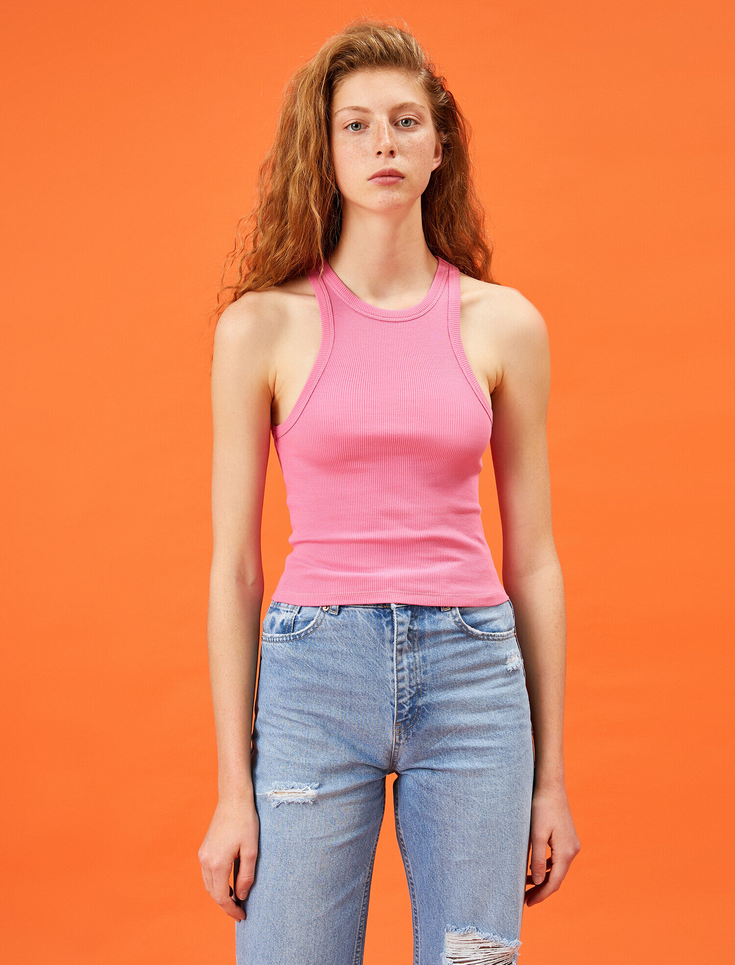   Halter Yaka Atlet Pamuklu